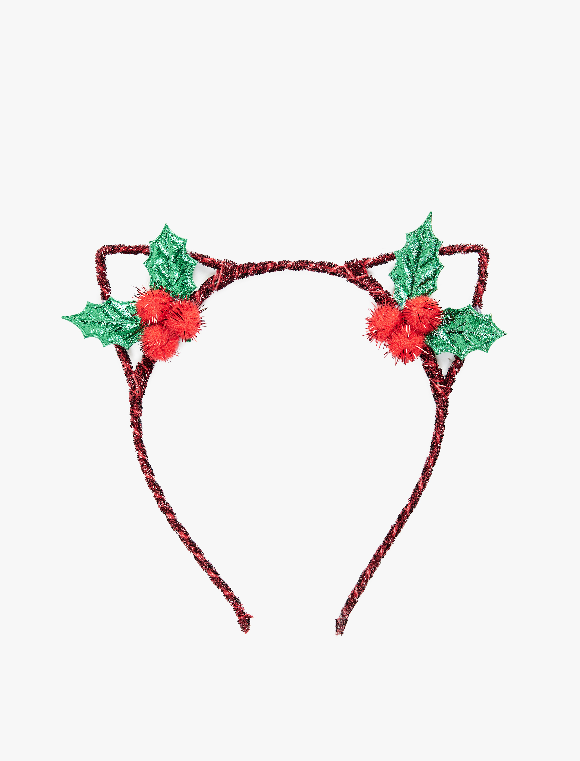  Kadın Yılbaşı Çiçeği Detaylı Kulak Aplikeli Yılbaşı Tacı