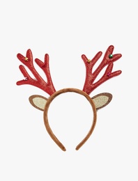 Geyik Boynuzu Detaylı Yılbaşı Tacı