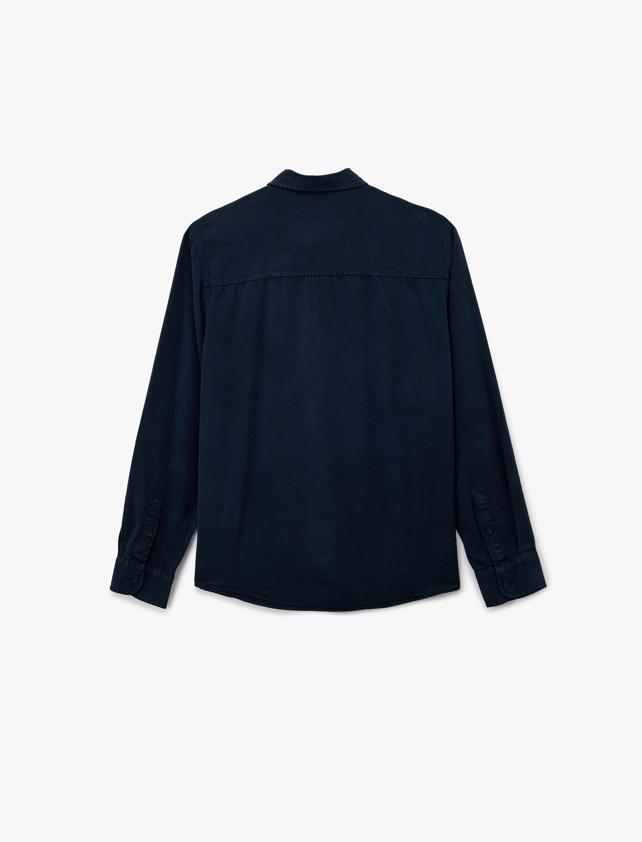   Regular Fit Uzun Kollu Düğmeli Klasik Yaka Gömlek