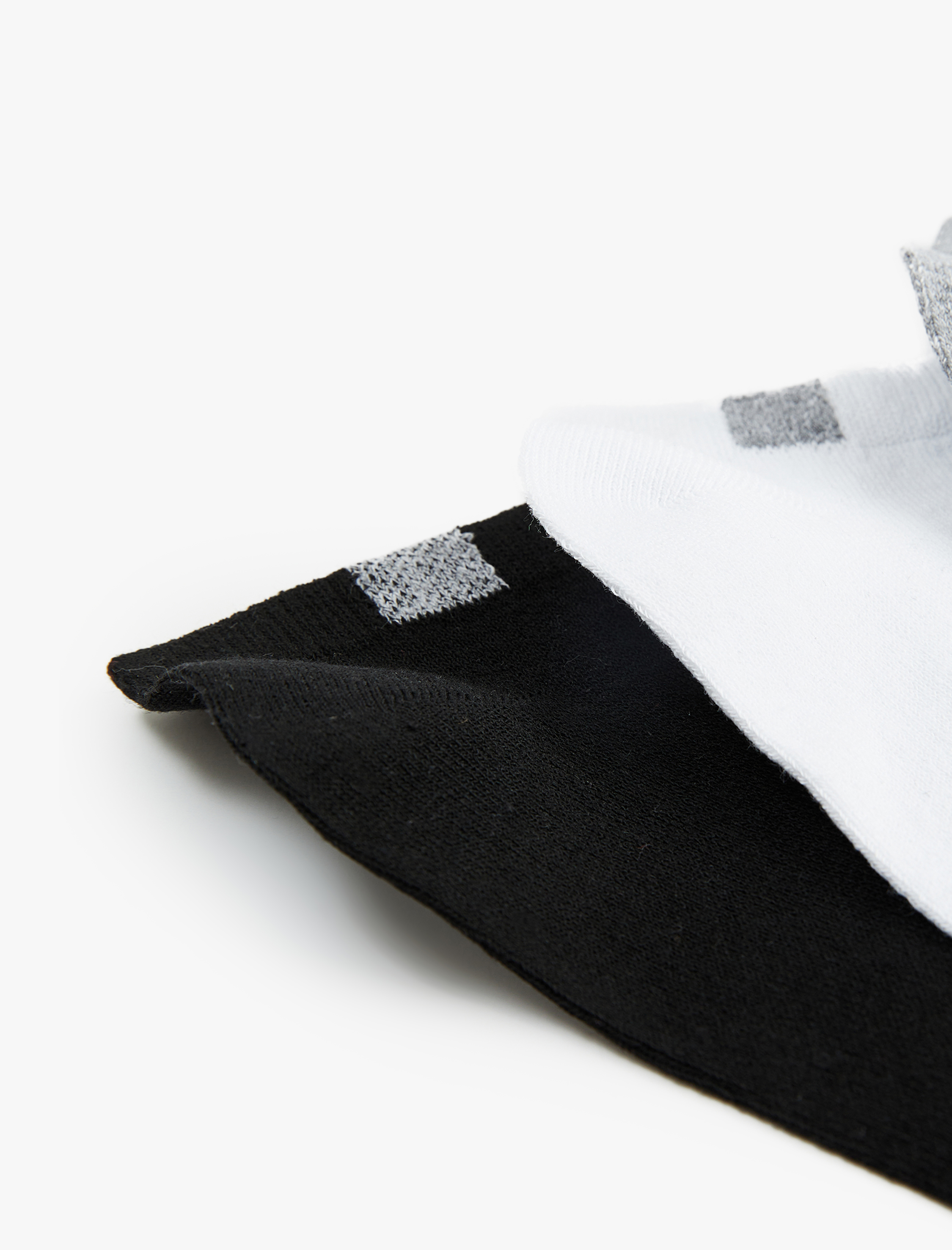 Erkek 3'lü Patik Çorap Seti