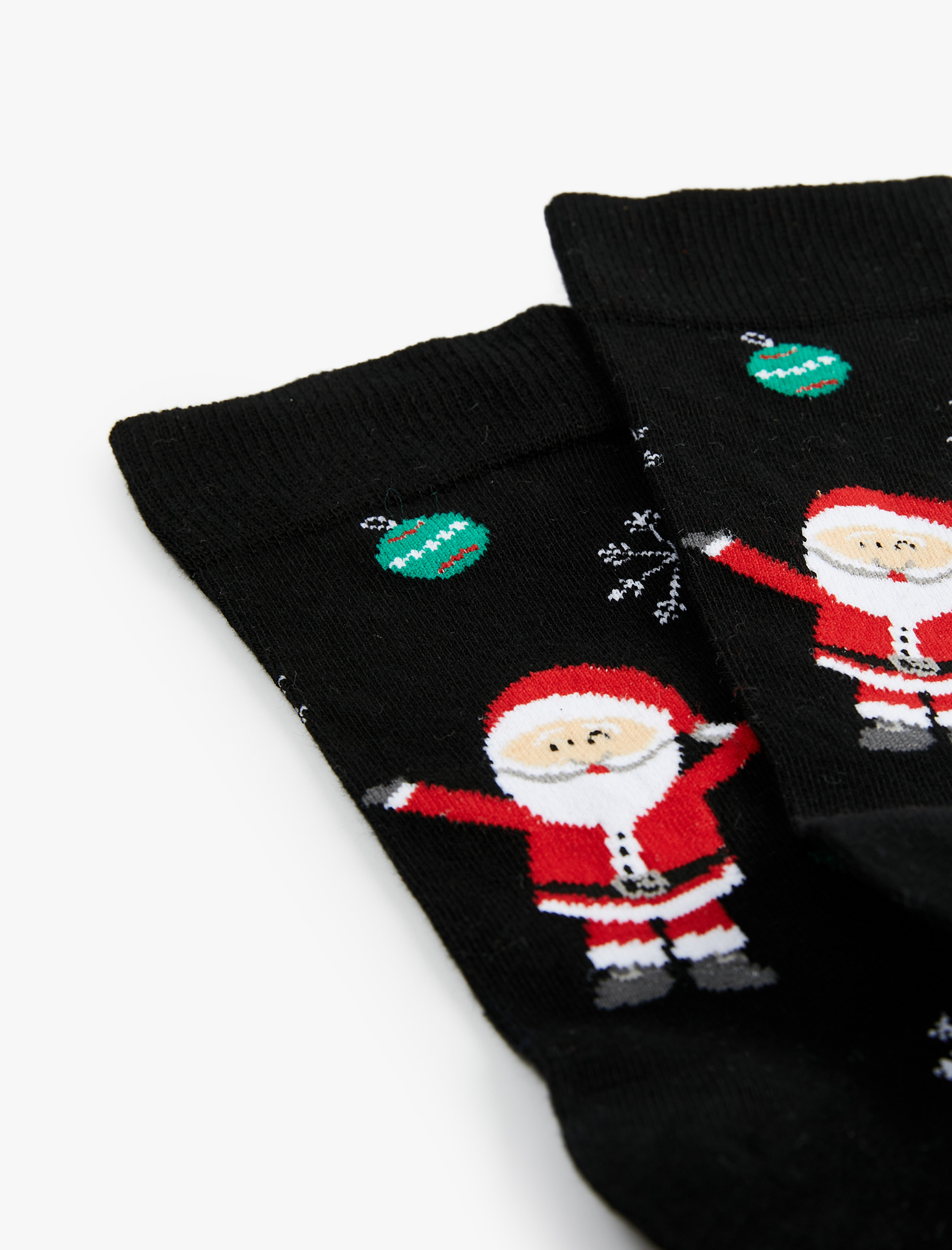 Erkek Yılbaşı Temalı Soket Çorap