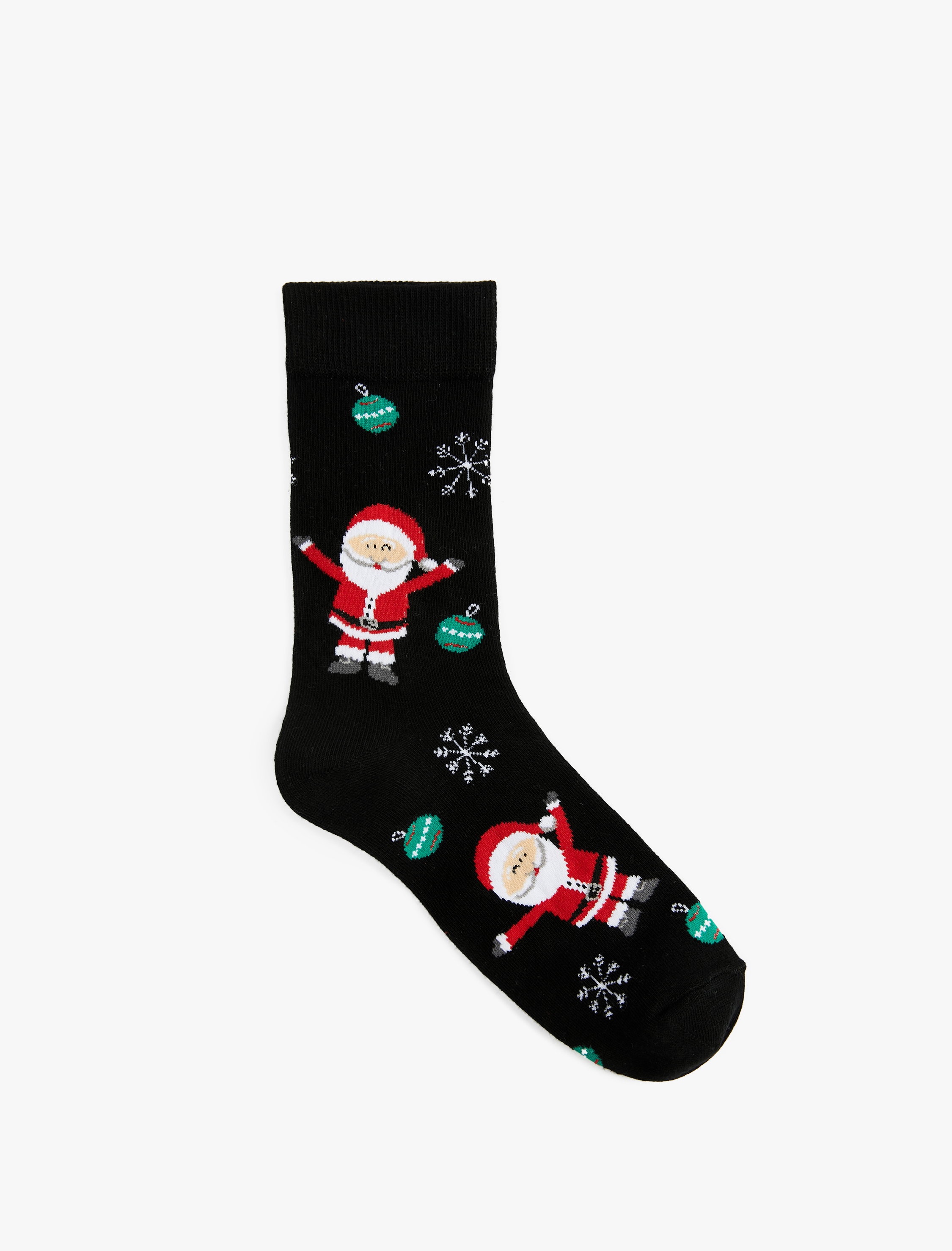 Erkek Yılbaşı Temalı Soket Çorap