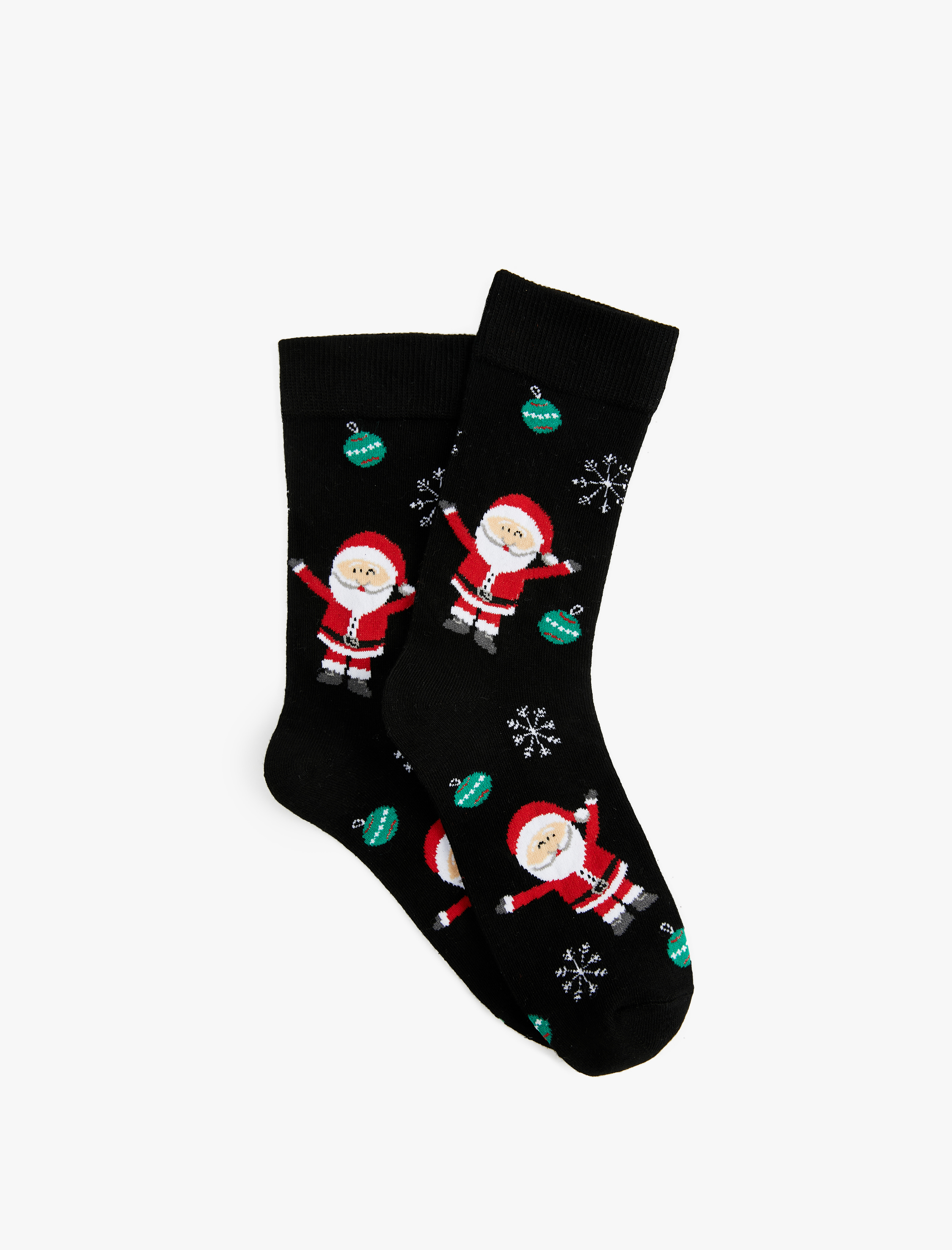 Erkek Yılbaşı Temalı Soket Çorap