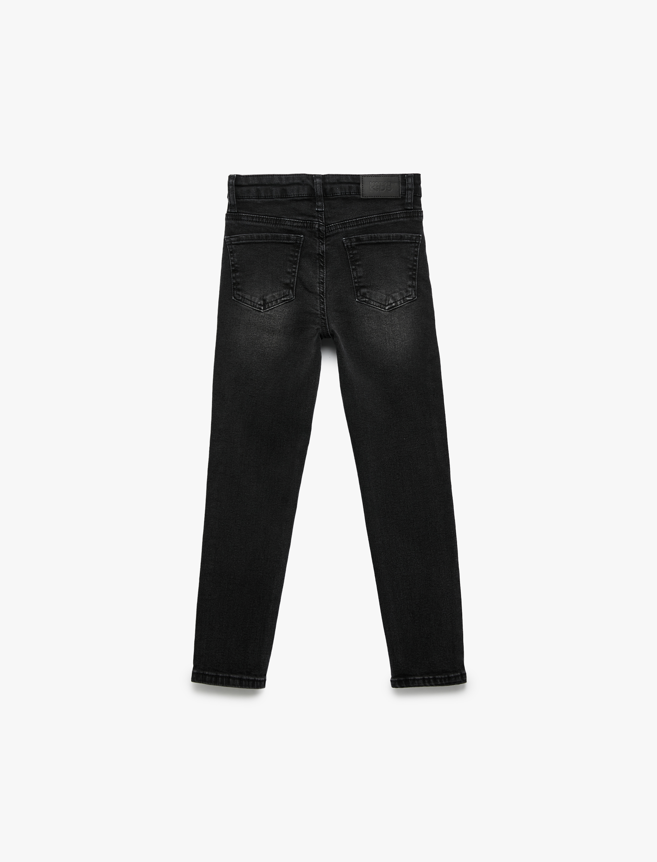Erkek Çocuk Pamuklu Cepli Slim Fit Denim Pantolon
