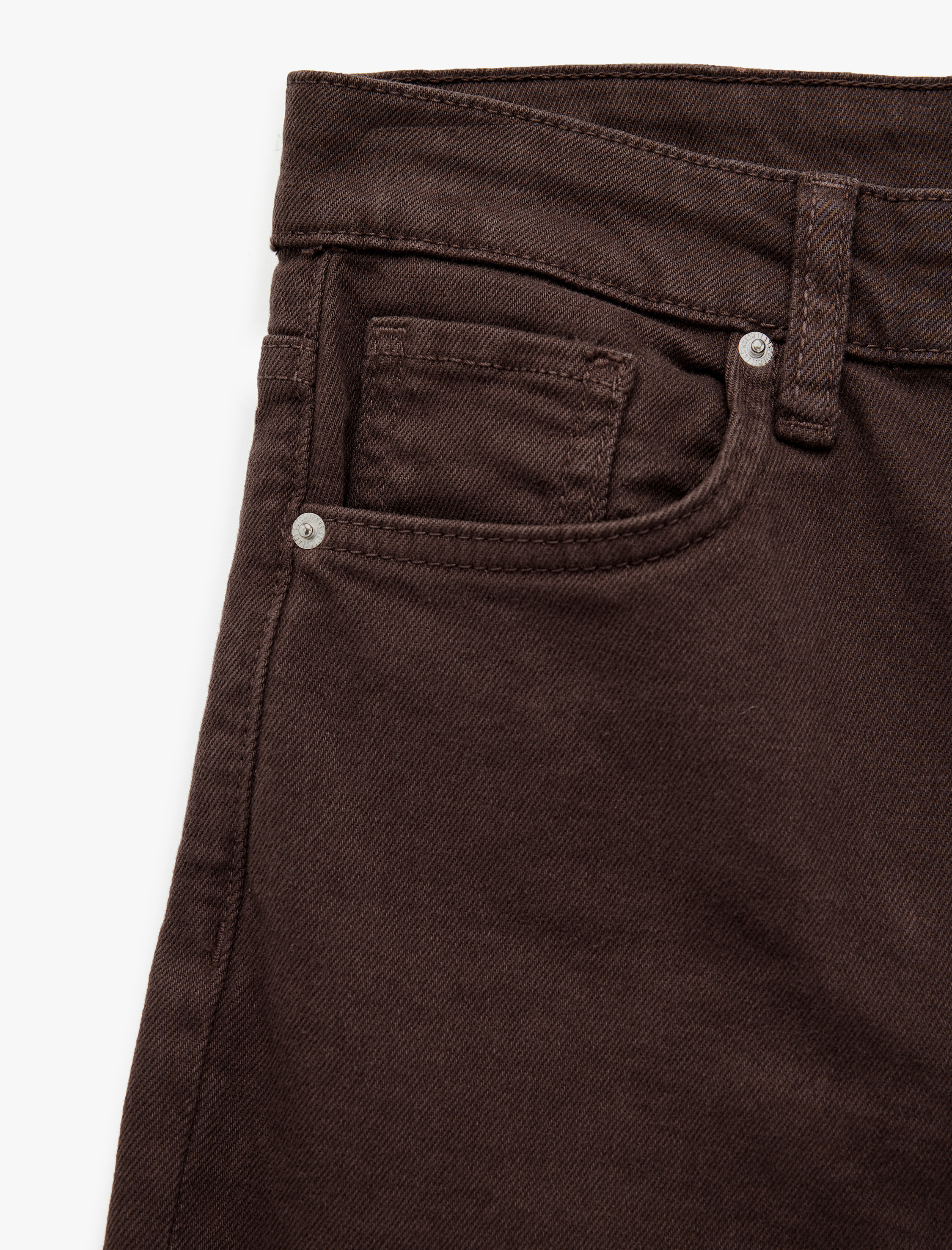 Yüksek Bel Dar Kalıp Pamuklu İspanyol Paça Jean Pantolon - Flare Jeans