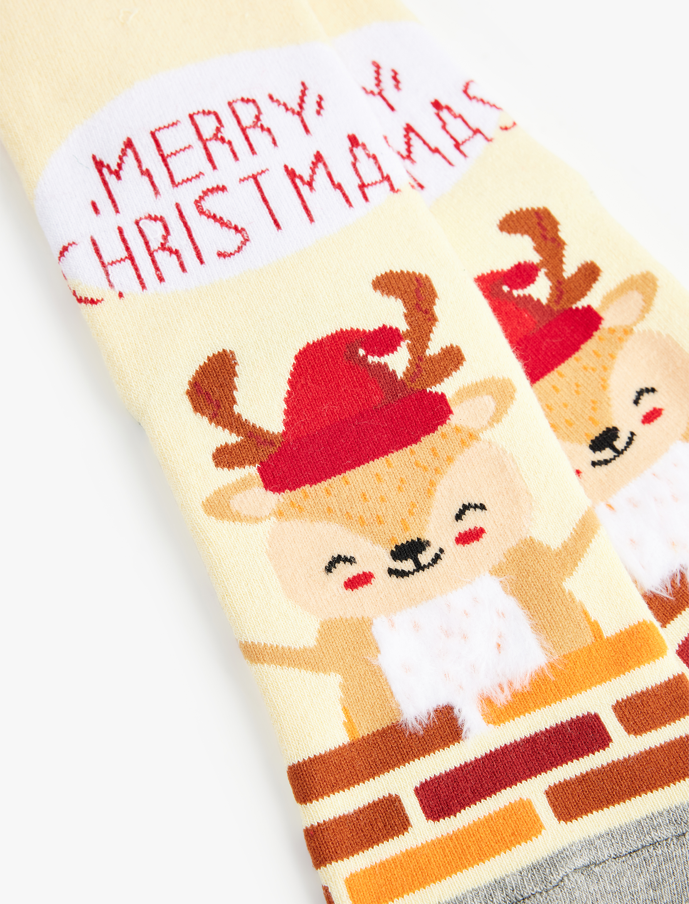 Kadın Yılbaşı Temalı Havlu Soket Çorap