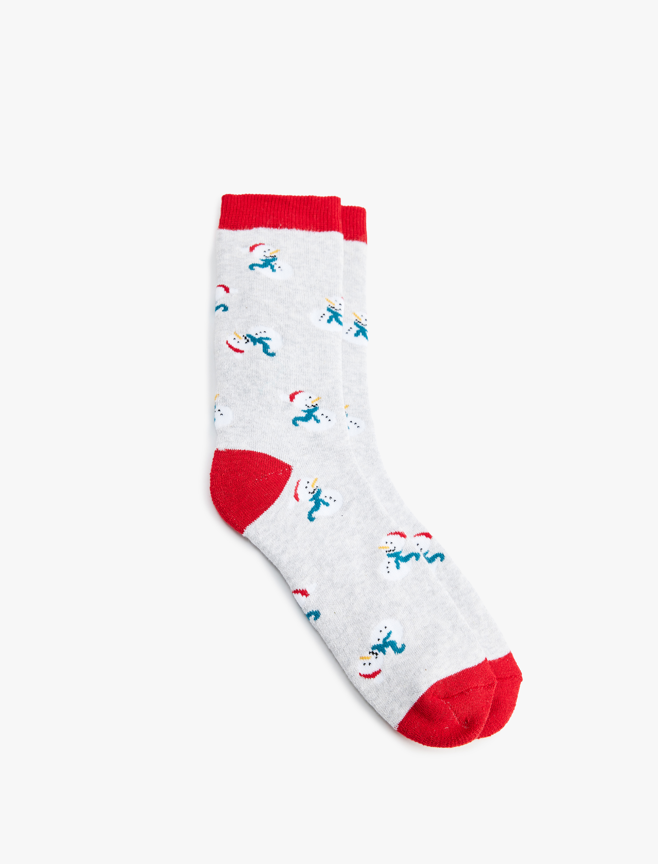  Kadın Yılbaşı Temalı Havlu Soket Çorap