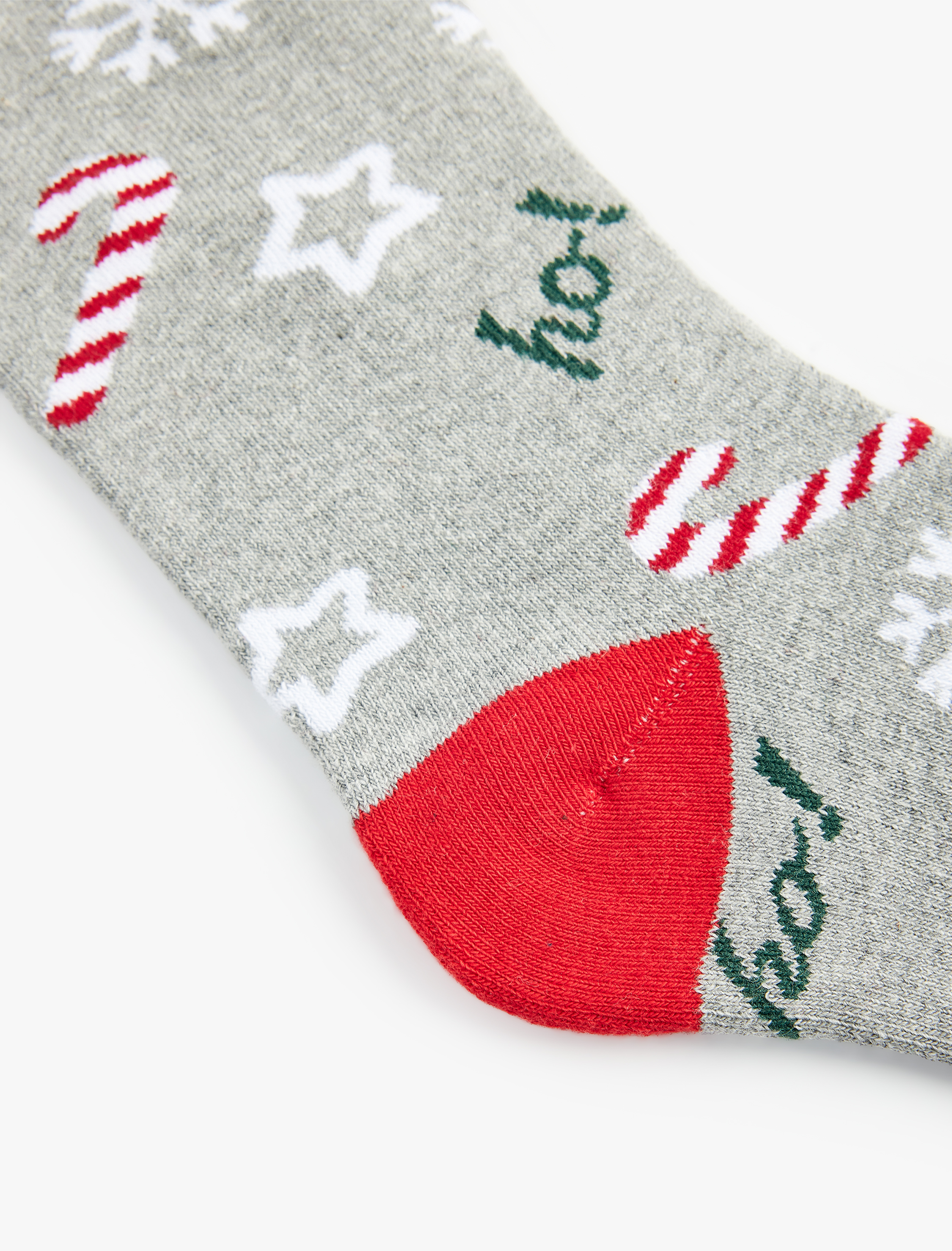 Kadın Yılbaşı Temalı Soket Havlu Çorap