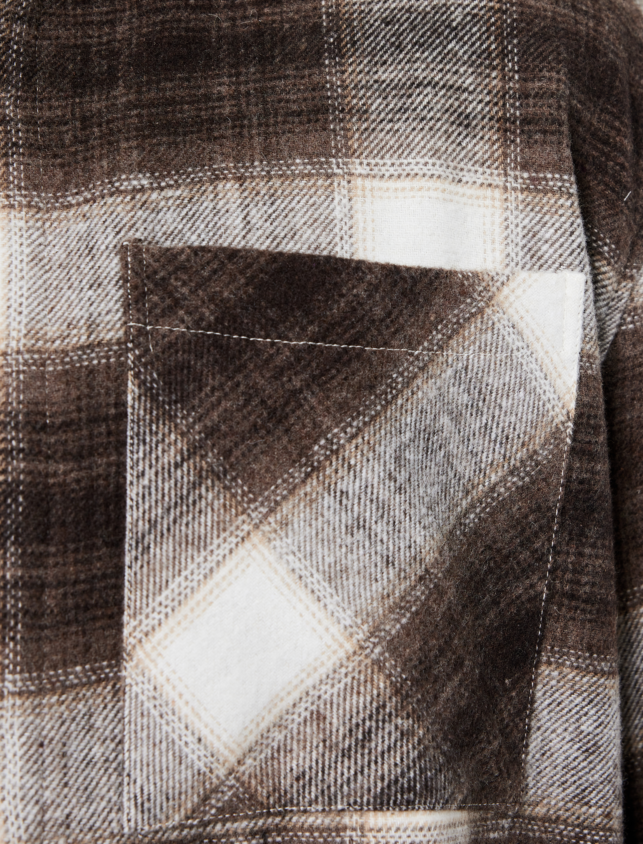   Regular Fit Cep Detaylı Uzun Kollu Klasik Yaka Oduncu Gömleği