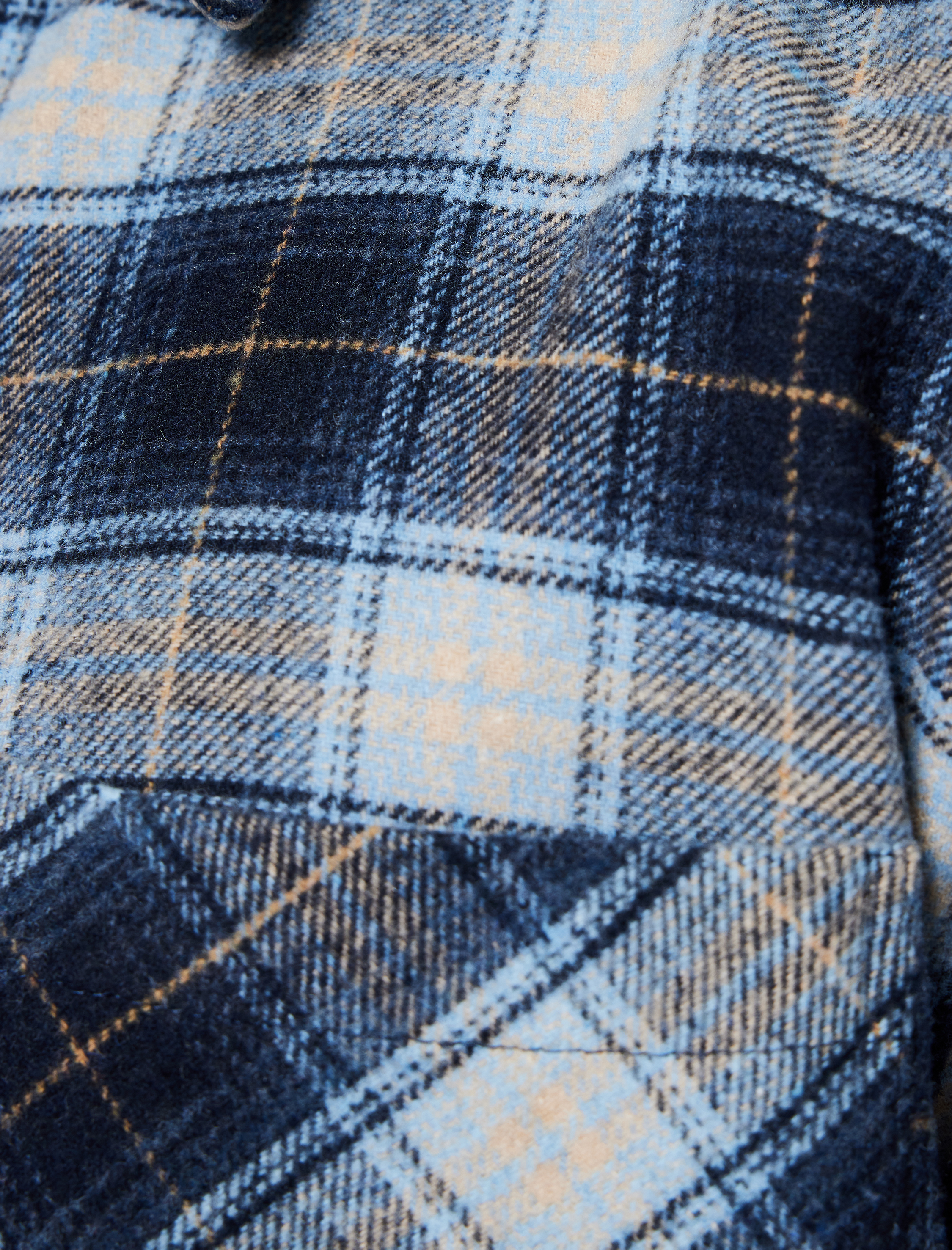   Klasik Yaka Regular Fit Cepli Düğmeli Uzun Kollu Oduncu Gömleği