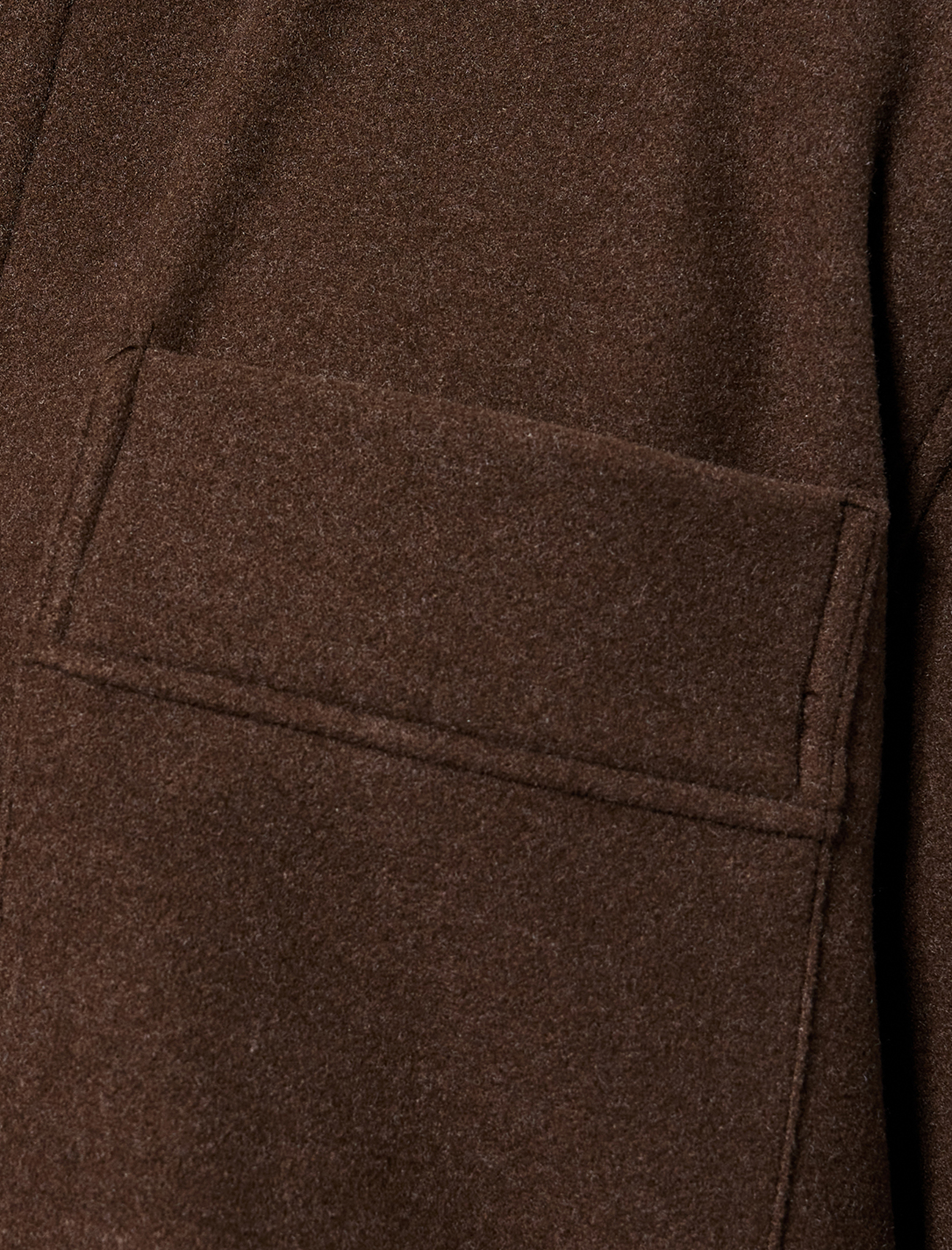   Viskon Karışımlı Cep Detaylı Uzun Kollu Düğmeli Klasik Yaka Gömlek Ceket