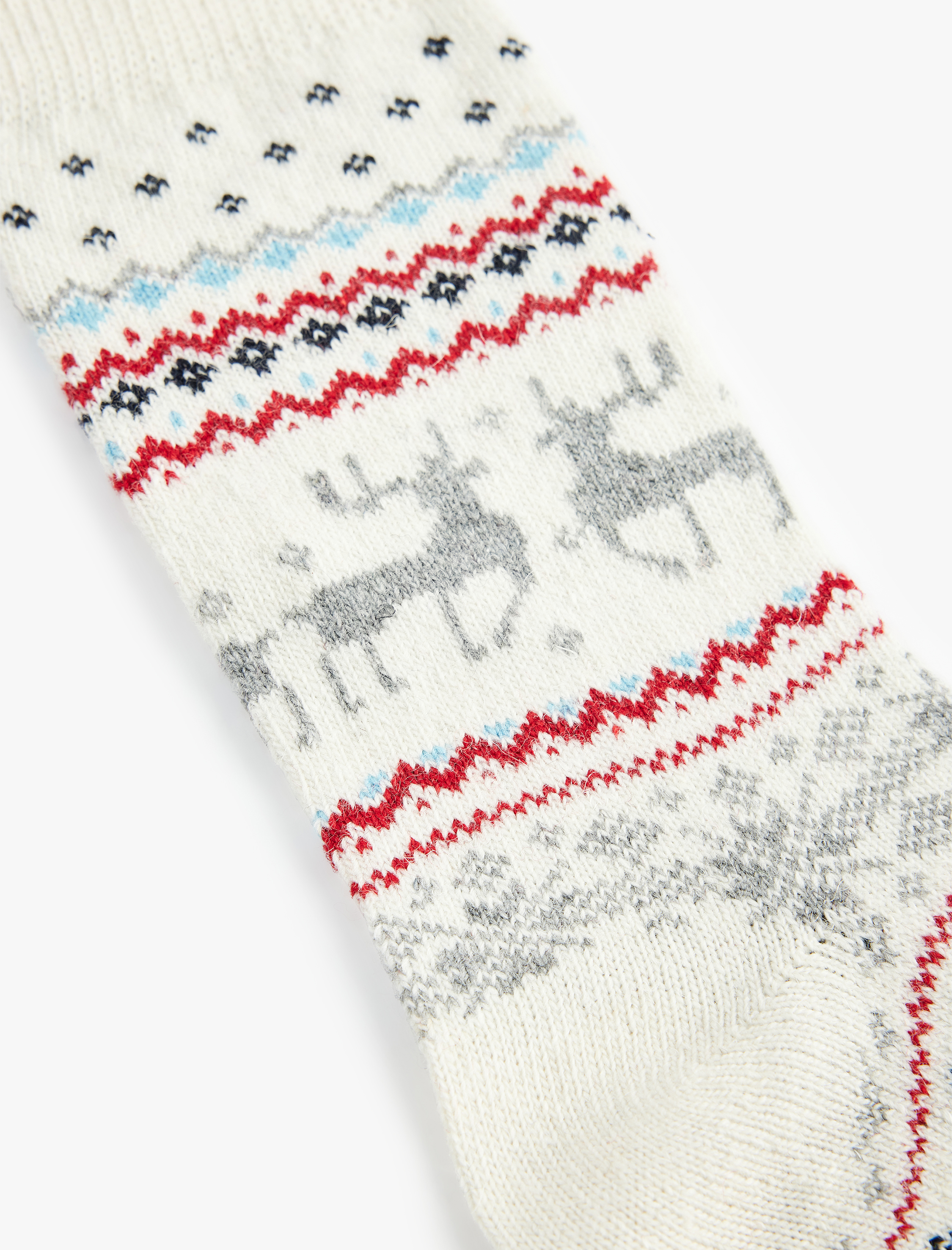 Kadın Yılbaşı Temalı Koyun Yünlü Soket Havlu Çorap