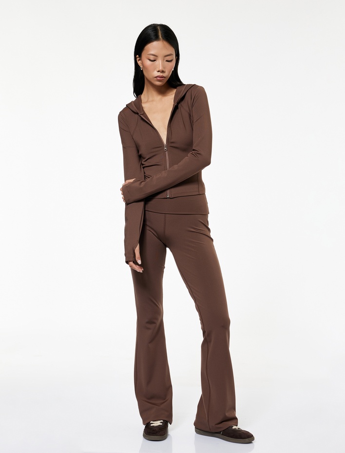  Koton X Sibil Çetinkaya - Slim Fit Uzun Kollu Kapüşonlu Sweatshirt