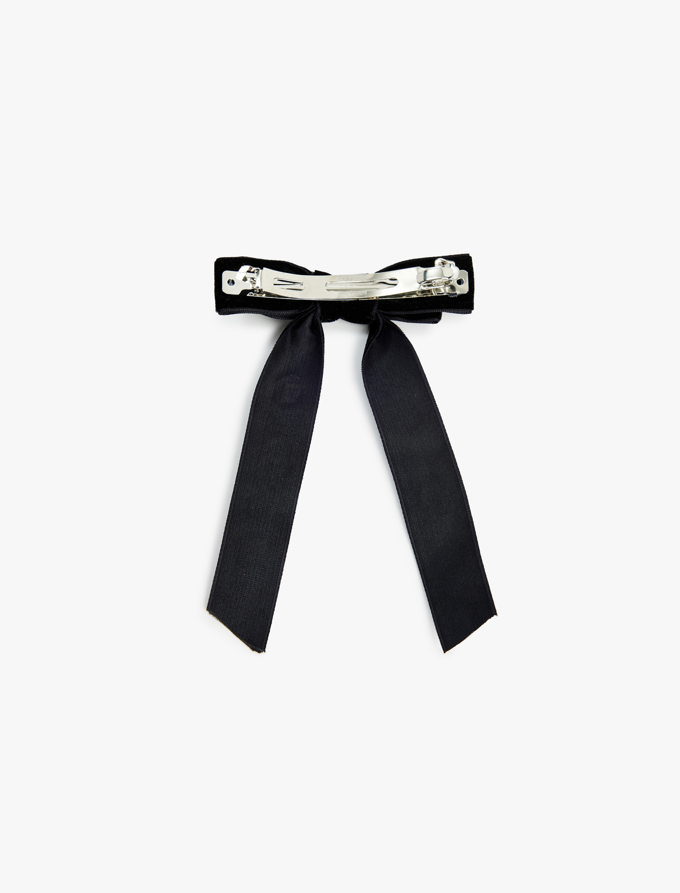  Kadın Boncuk Detaylı Fiyonklu Saç Tokası