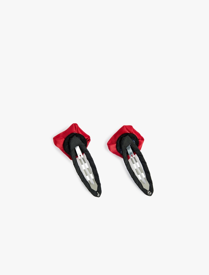 Kadın Gül Detaylı 2'li Toka Seti