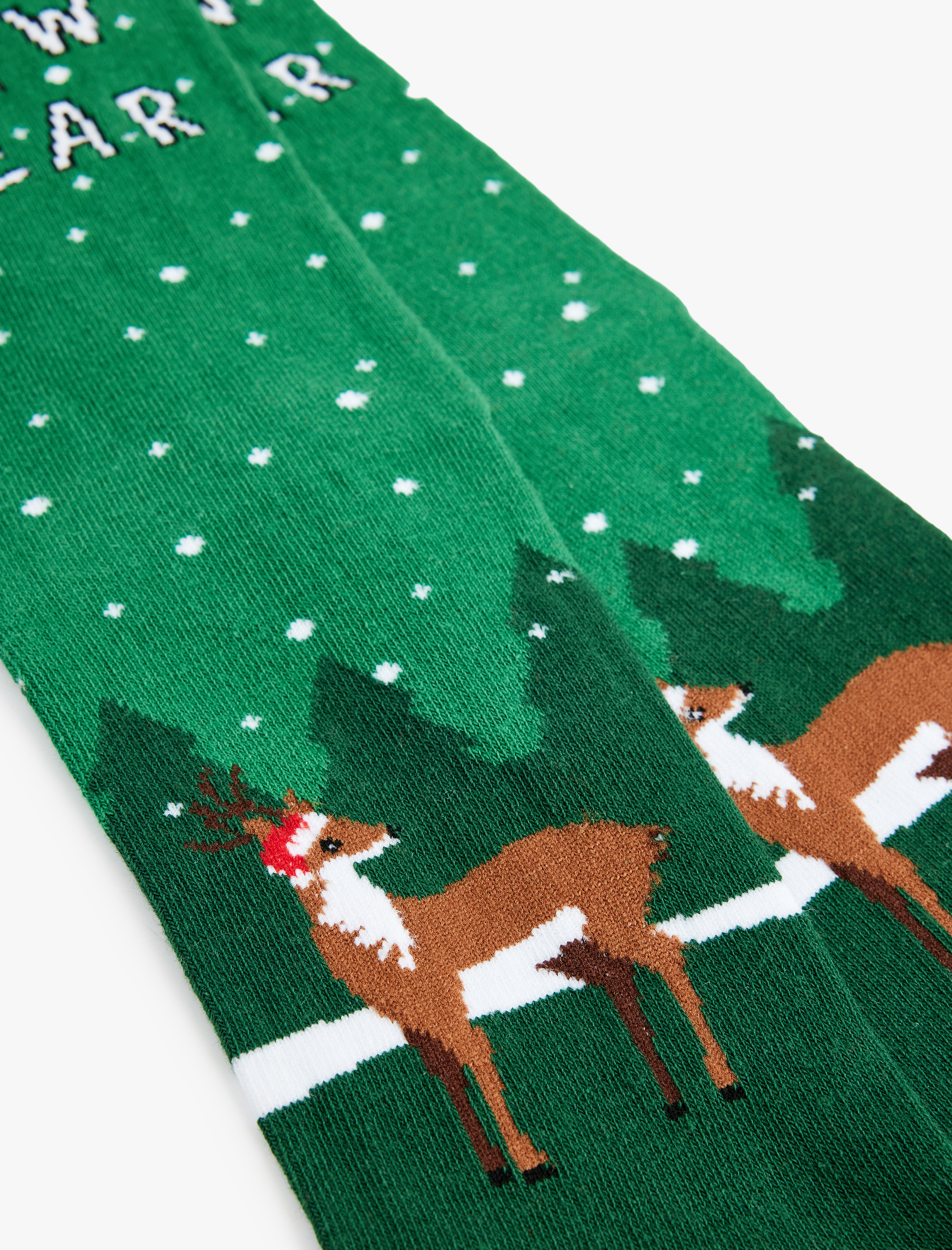 Erkek Soket Yılbaşı Temalı Çorap