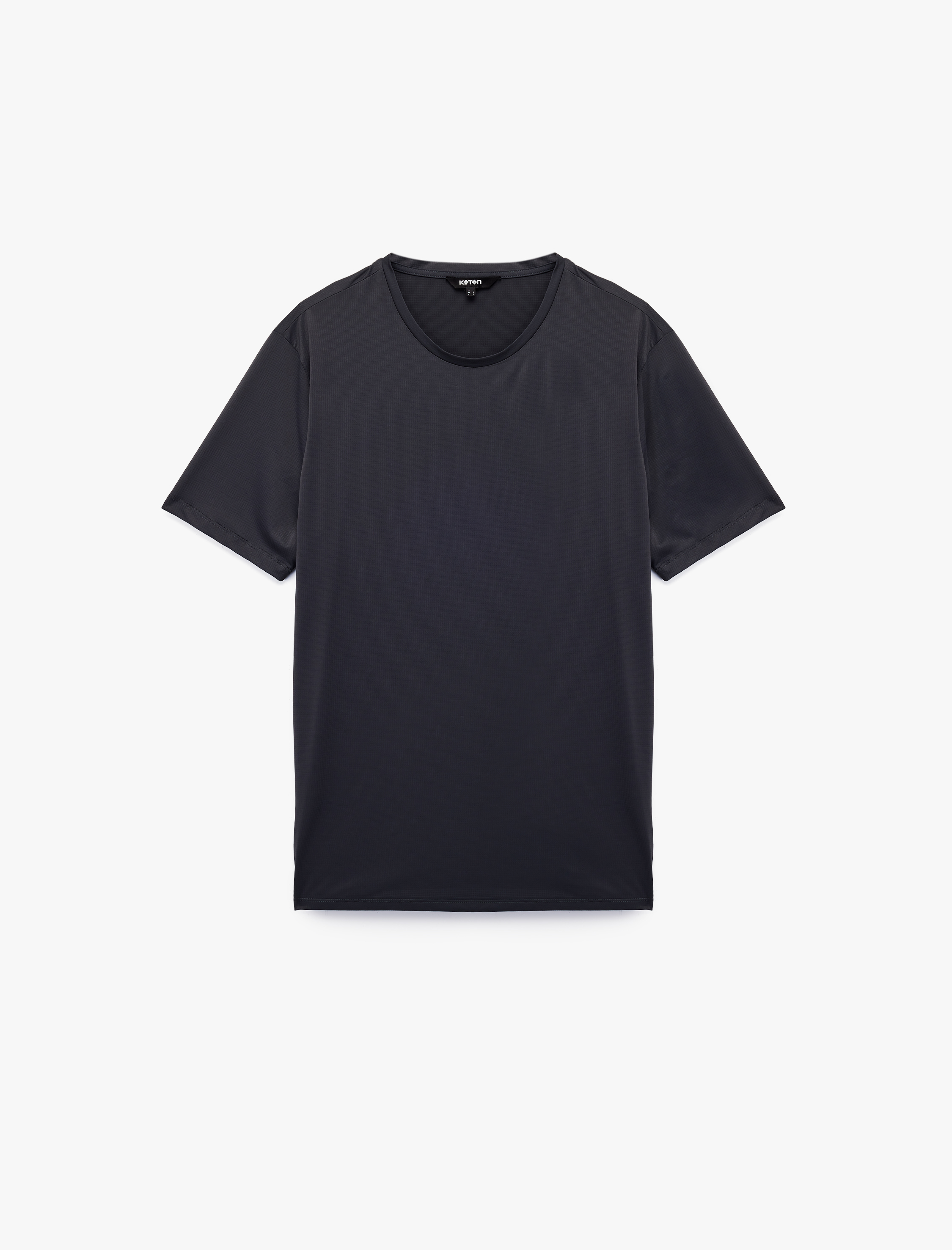   Regular Fit Kısa Kollu Bisiklet Yaka Spor Tişört