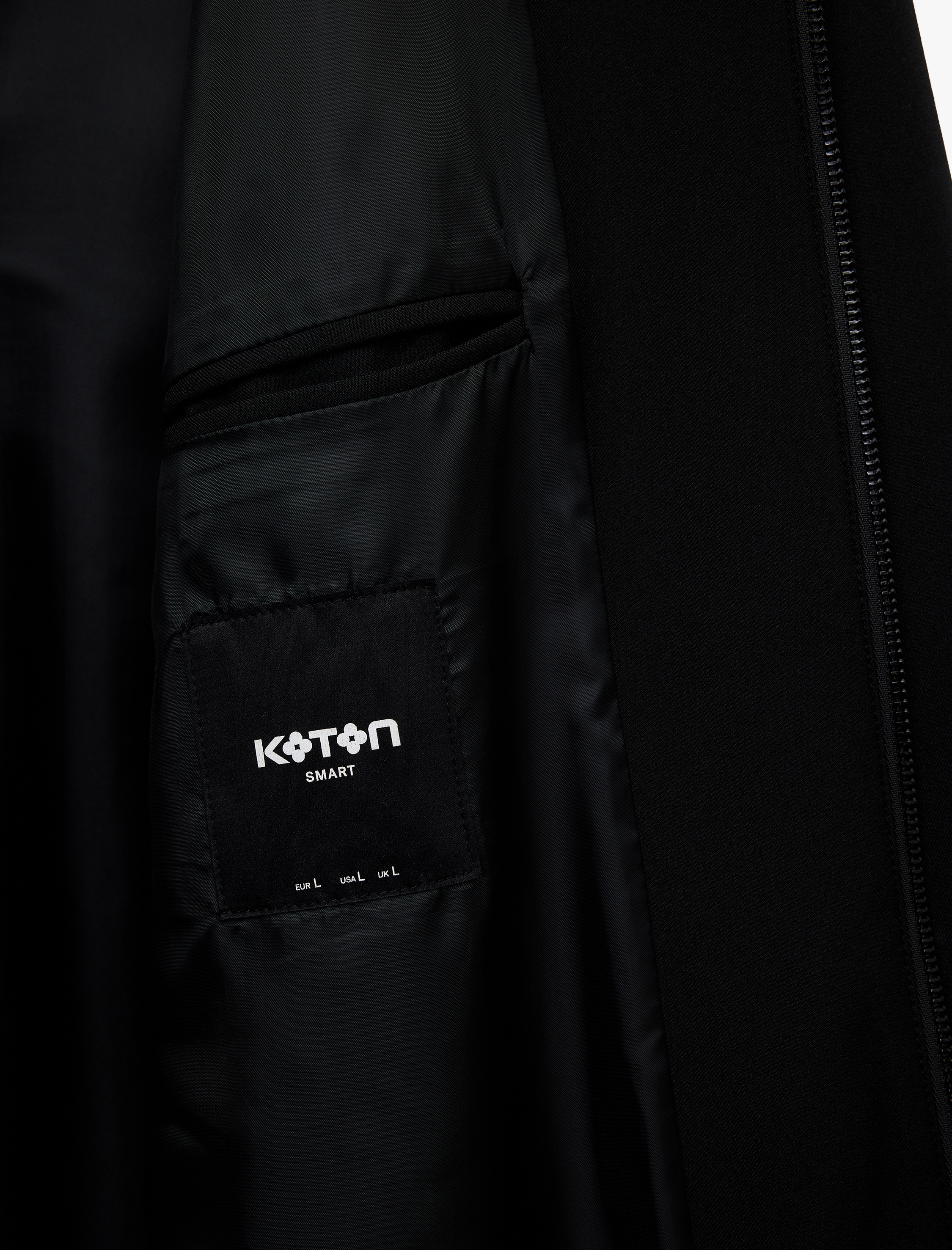   Slim Fit Uzun Kollu Gömlek Yaka Fermuarlı Bomber Ceket