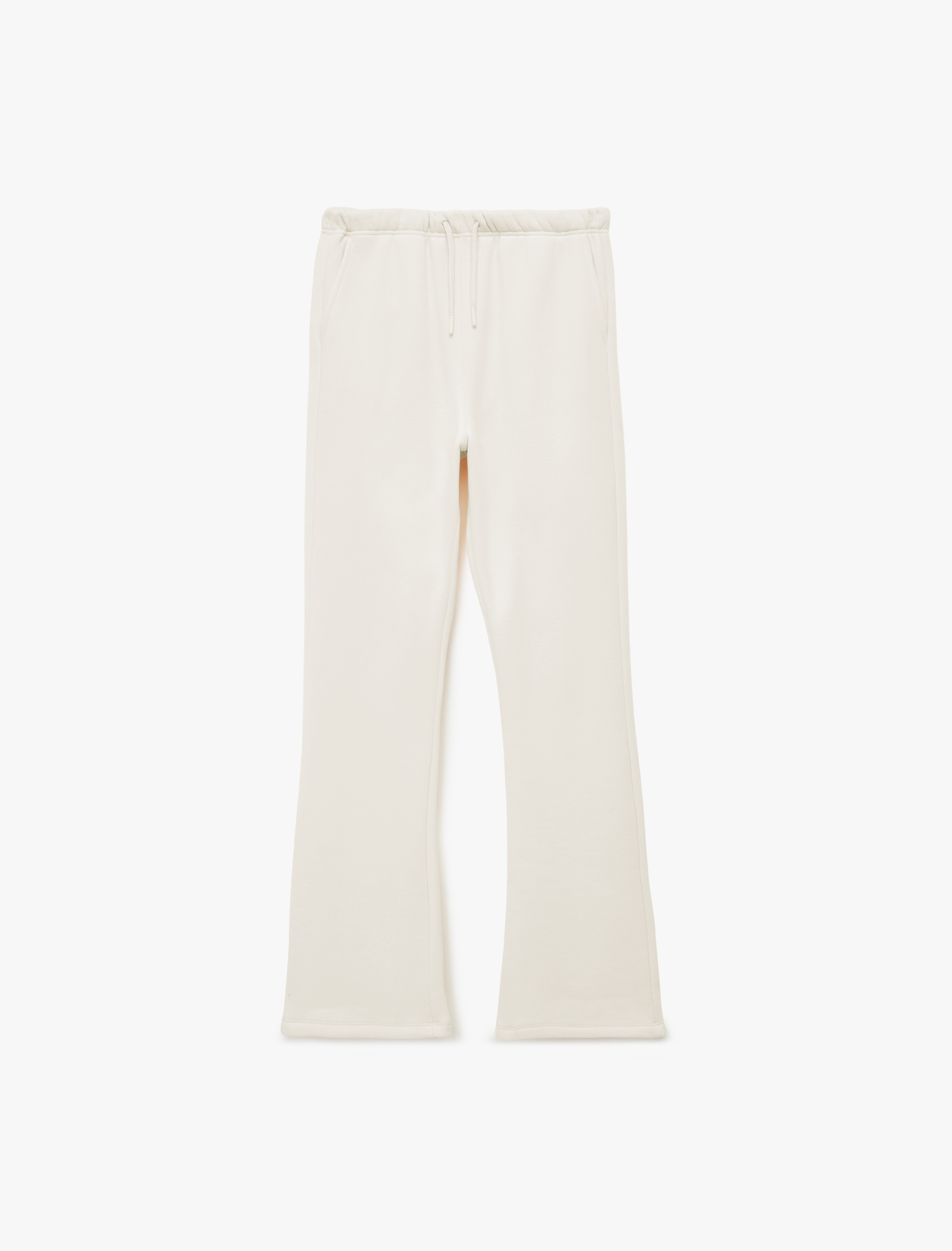   Rahat Kalıp Bağlama Detaylı Pamuk Karışımlı  Pijama Alt