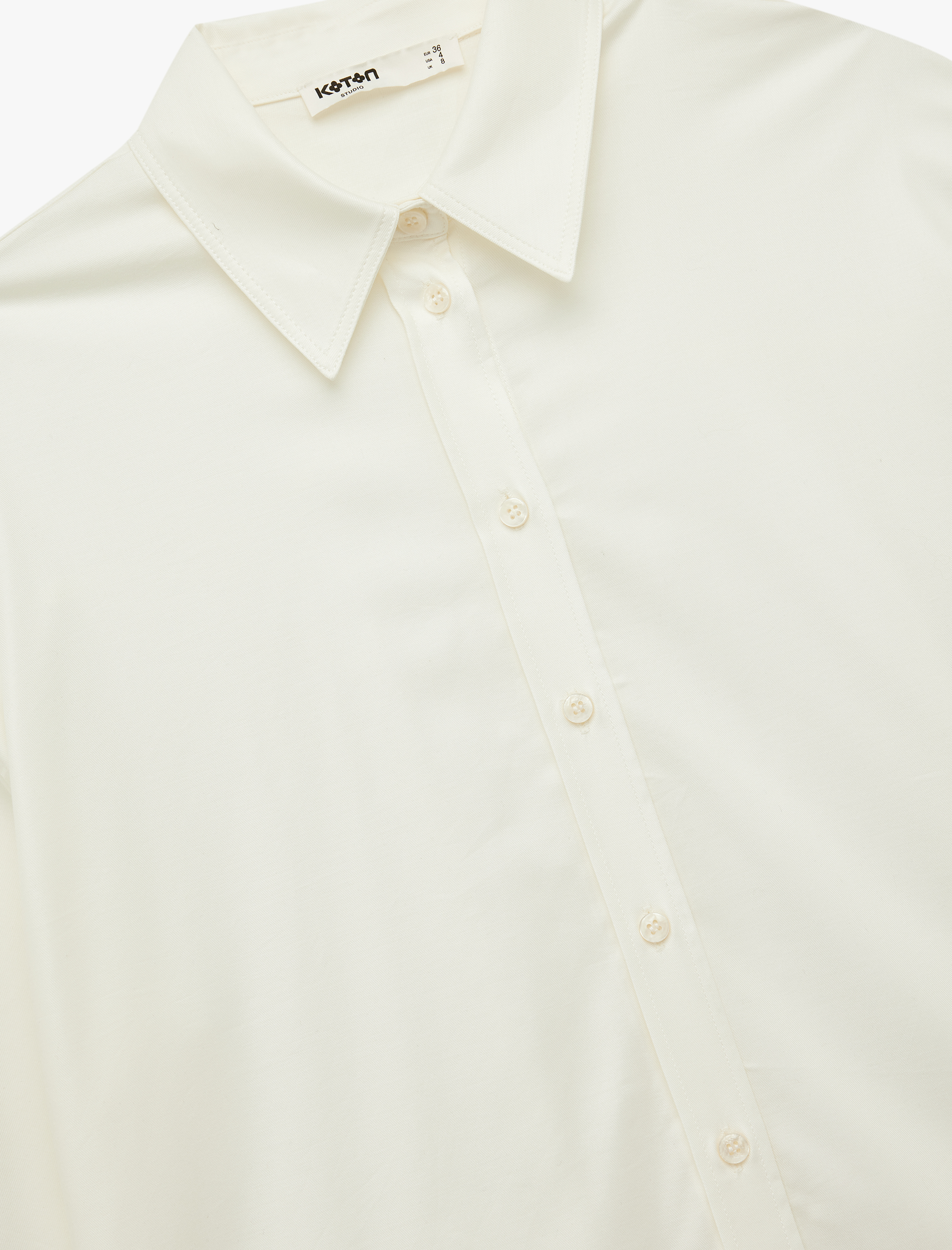   Uzun Kollu Klasik Yaka Düğmeli Basic Gömlek