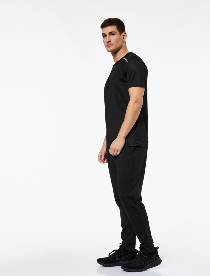  Paçası Lastikli Beli Bağcıklı Cepli Jogger Spor Eşofman Altı