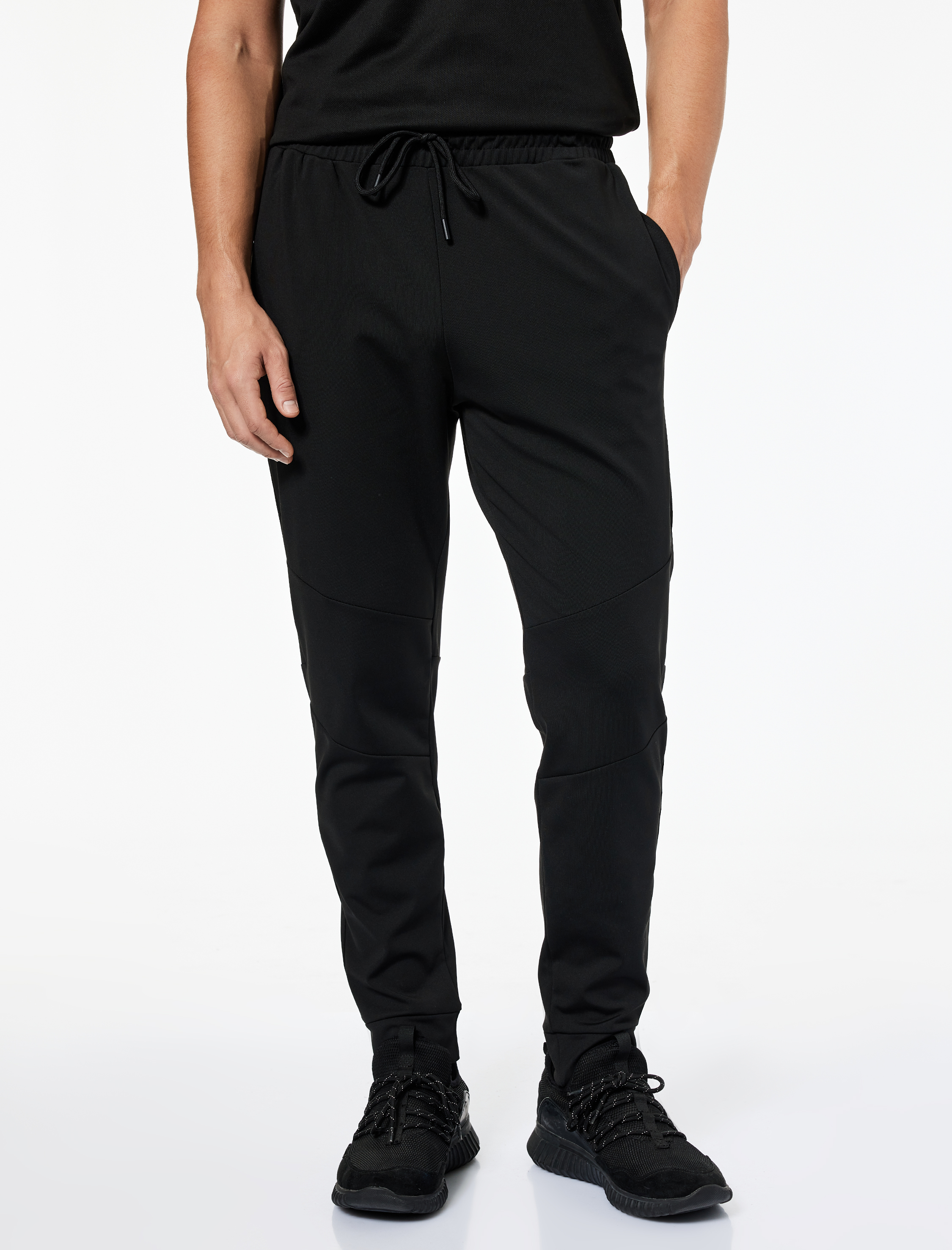   Paçası Lastikli Beli Bağcıklı Cepli Jogger Spor Eşofman Altı