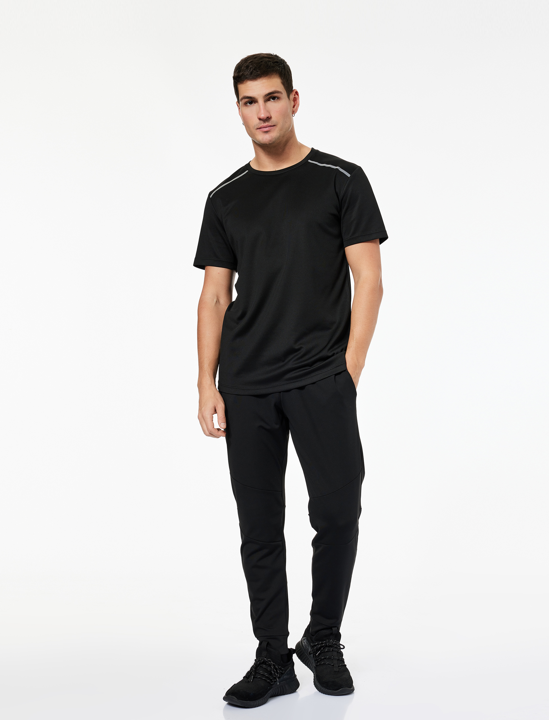   Paçası Lastikli Beli Bağcıklı Cepli Jogger Spor Eşofman Altı