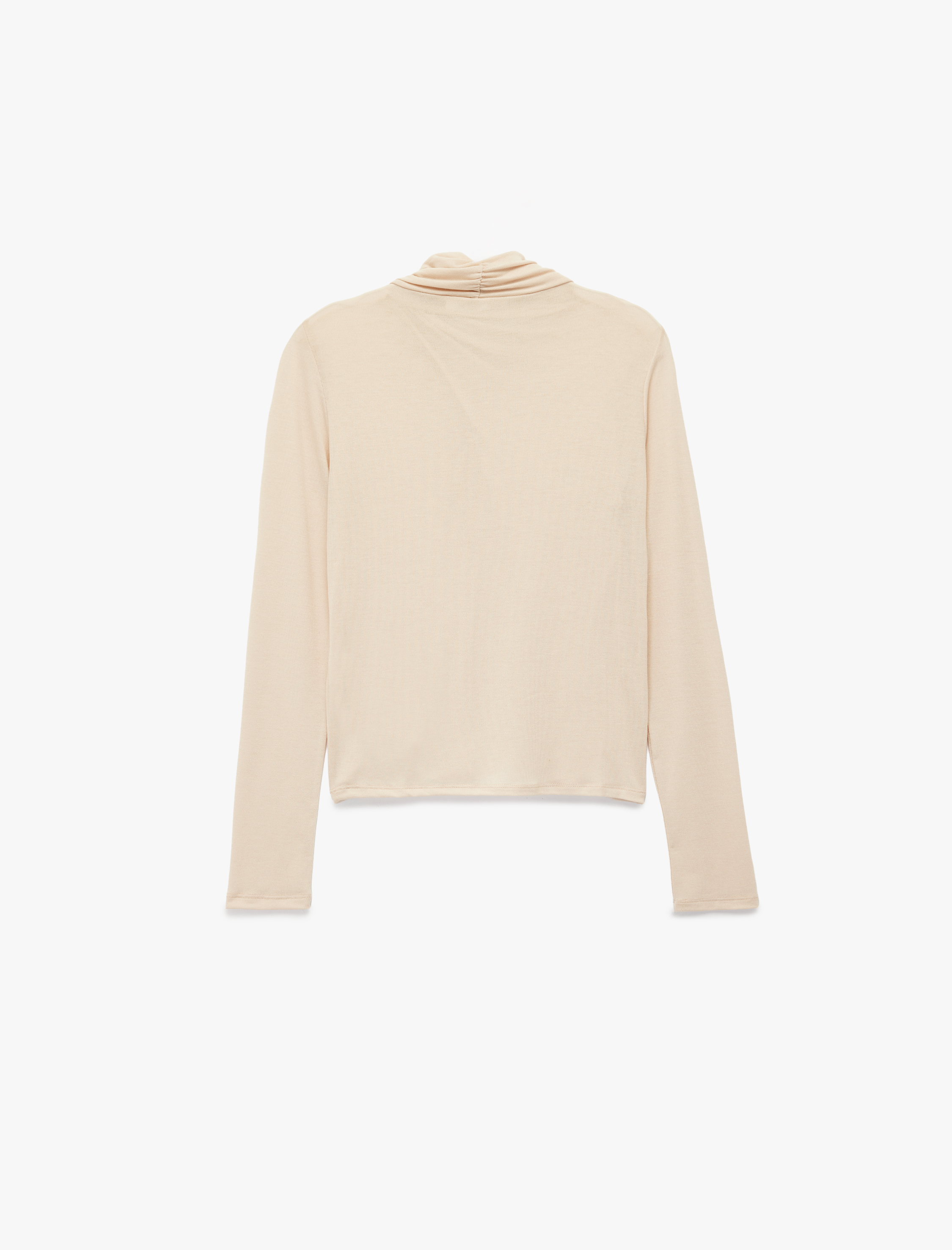   Koton X Sima Tarkan - Uzun Kollu Drapeli Çapraz Dik Yaka Body