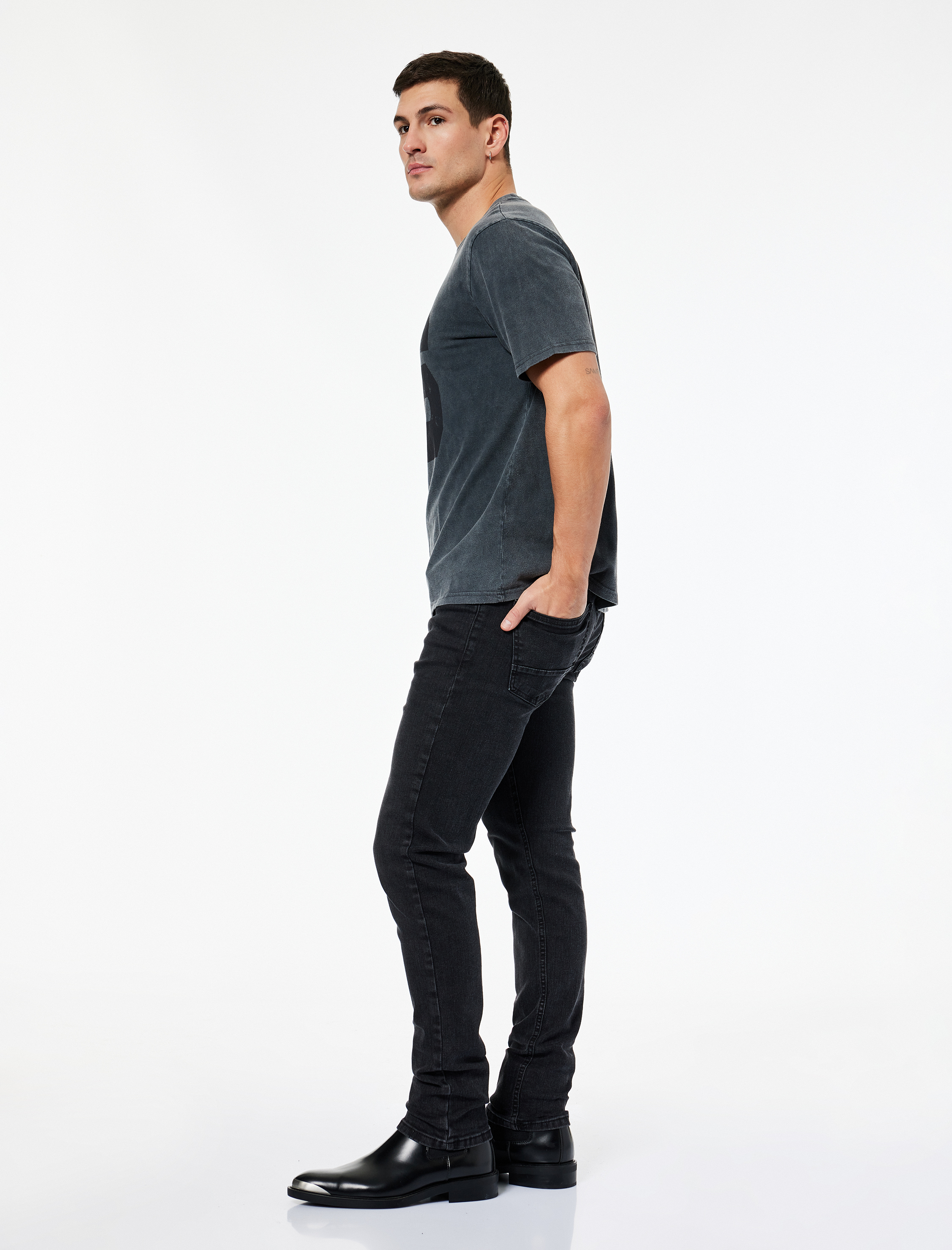   Pamuklu Normal Bel Slim Fit Jean Pantolon - Brad Jean