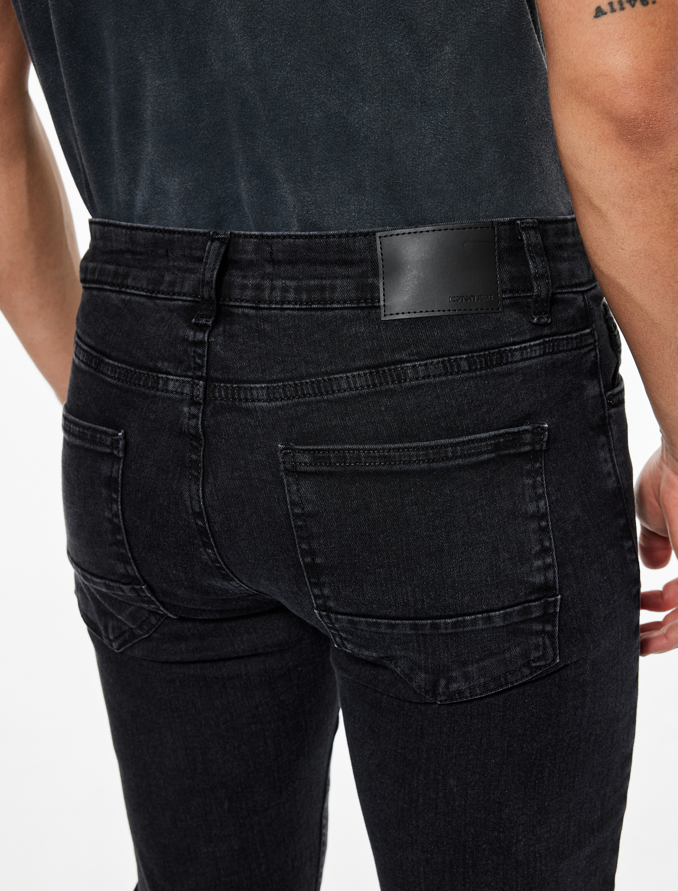   Pamuklu Normal Bel Slim Fit Jean Pantolon - Brad Jean