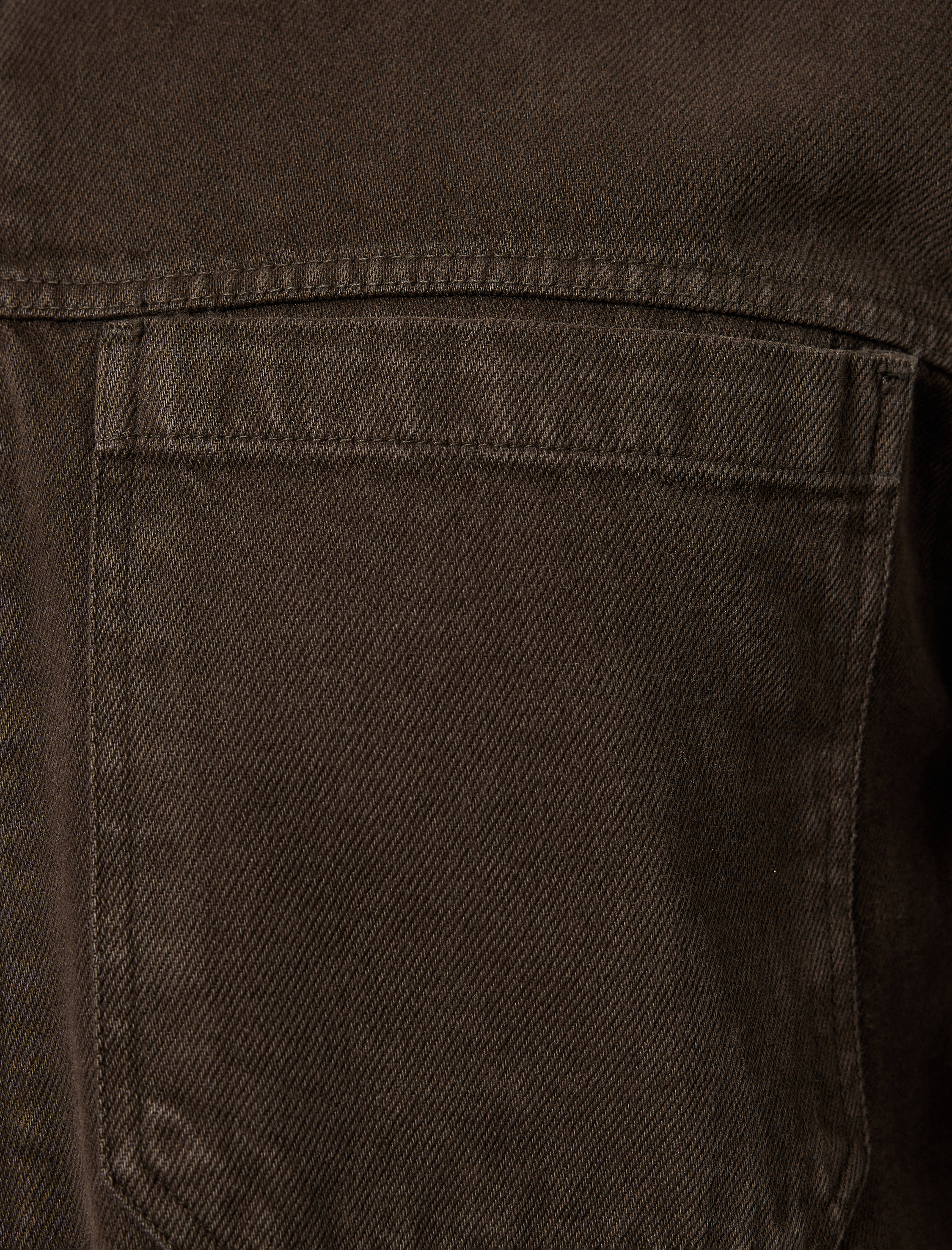   Regular Fit Klasik Yaka Cepli Pamuklu Fermuarlı Gömlek Ceket