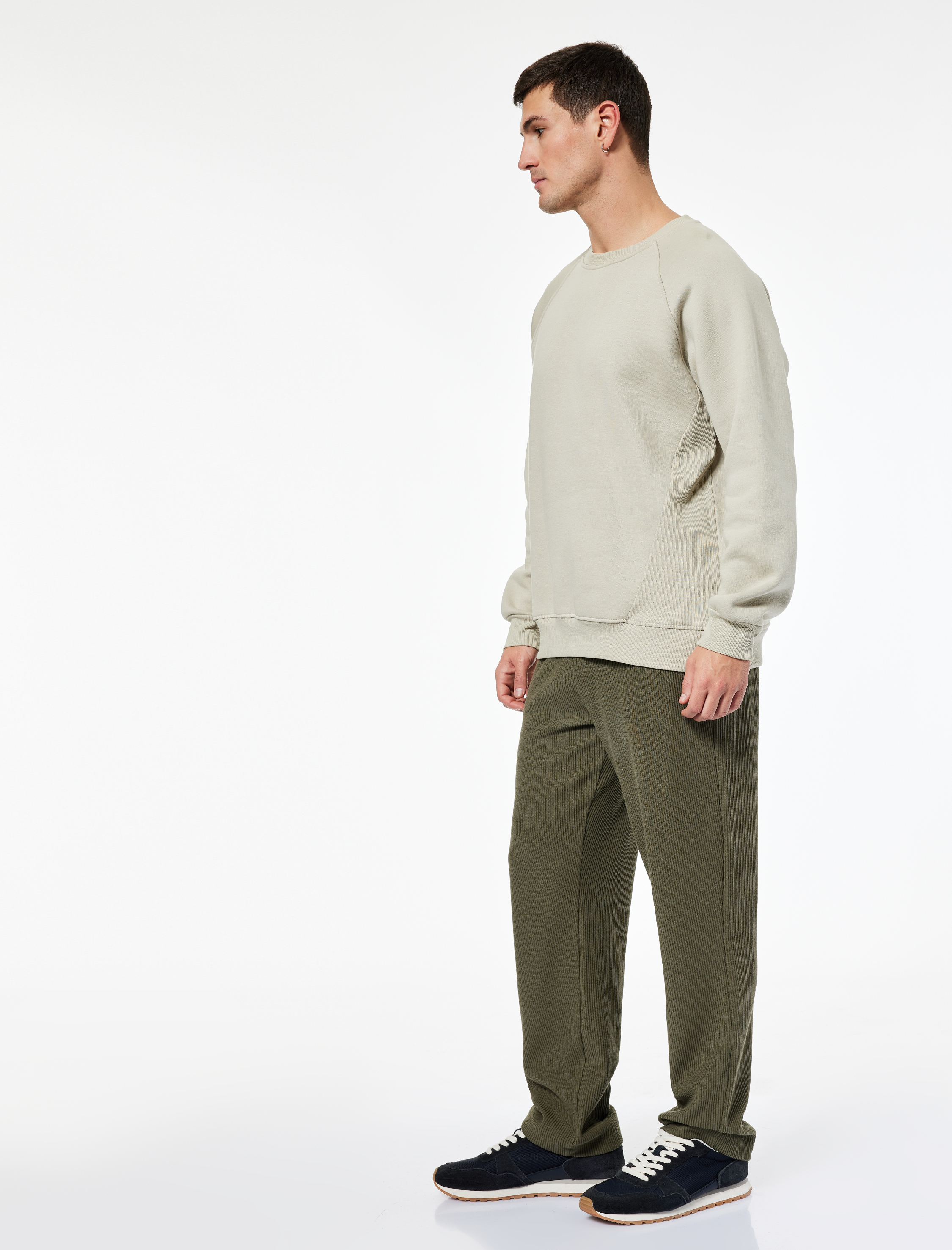   Pamuklu Cepli Regular Fit Beli Bağcıklı Eşofman Altı