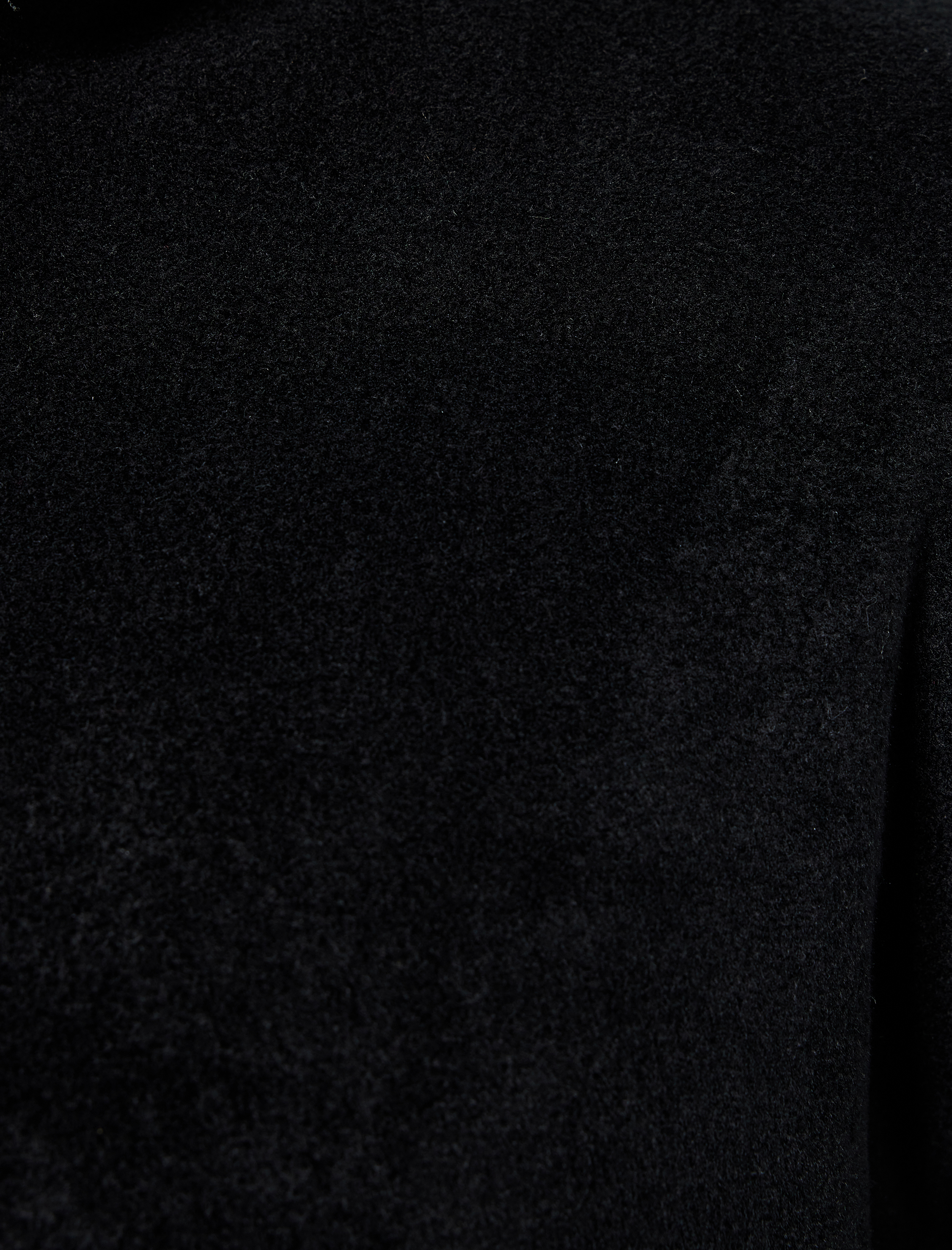   Regular Fit Cepli Yarım Fermuarlı Polar Sweatshirt