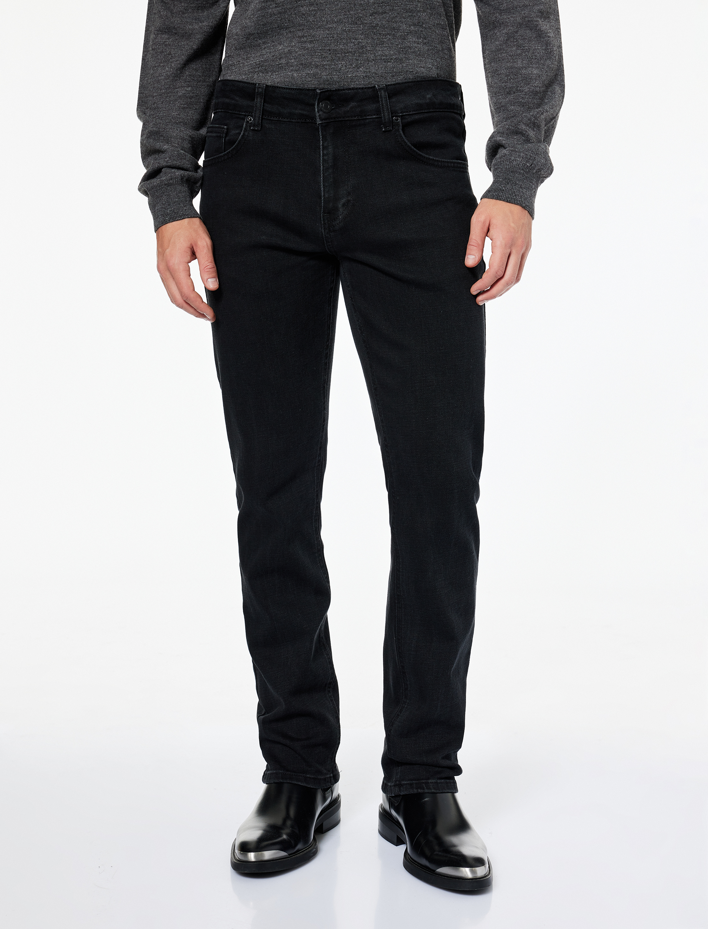   Normal Bel Pamuklu Straight Fit Jean Pantolon - Mark Jean