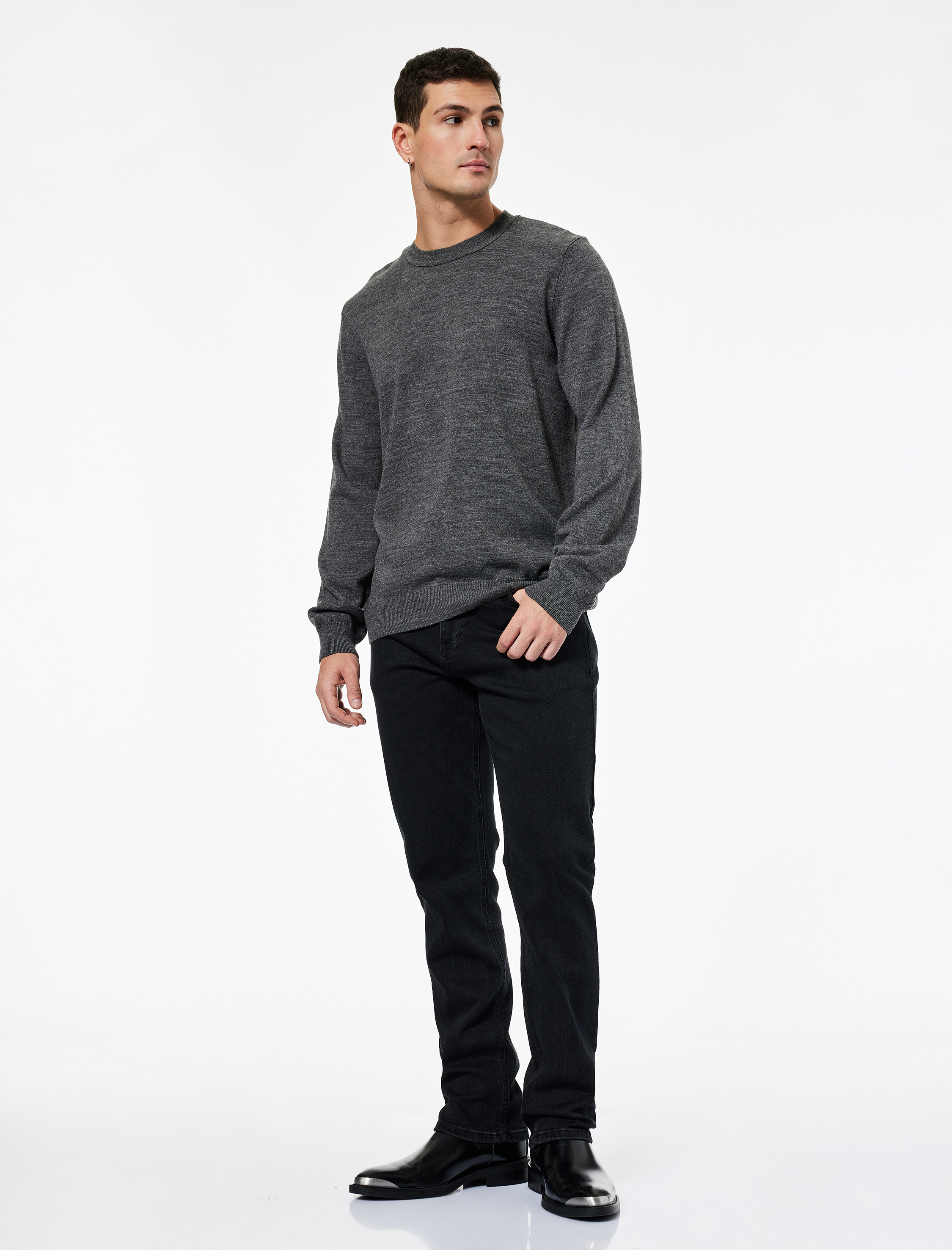   Normal Bel Pamuklu Straight Fit Jean Pantolon - Mark Jean