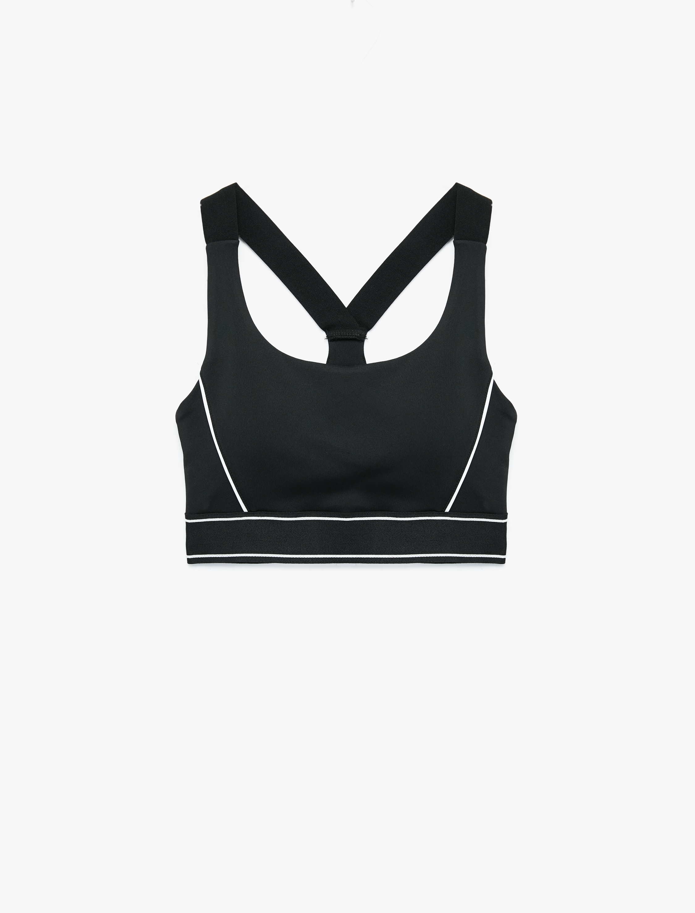   Slim Fit Kolsuz U Yaka Sporcu Sütyeni