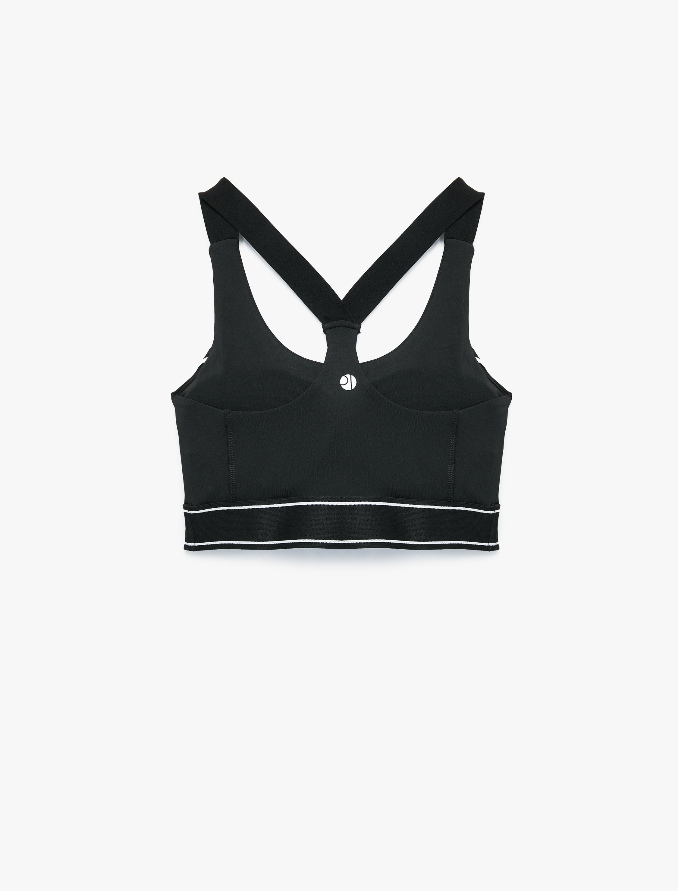   Slim Fit Kolsuz U Yaka Sporcu Sütyeni