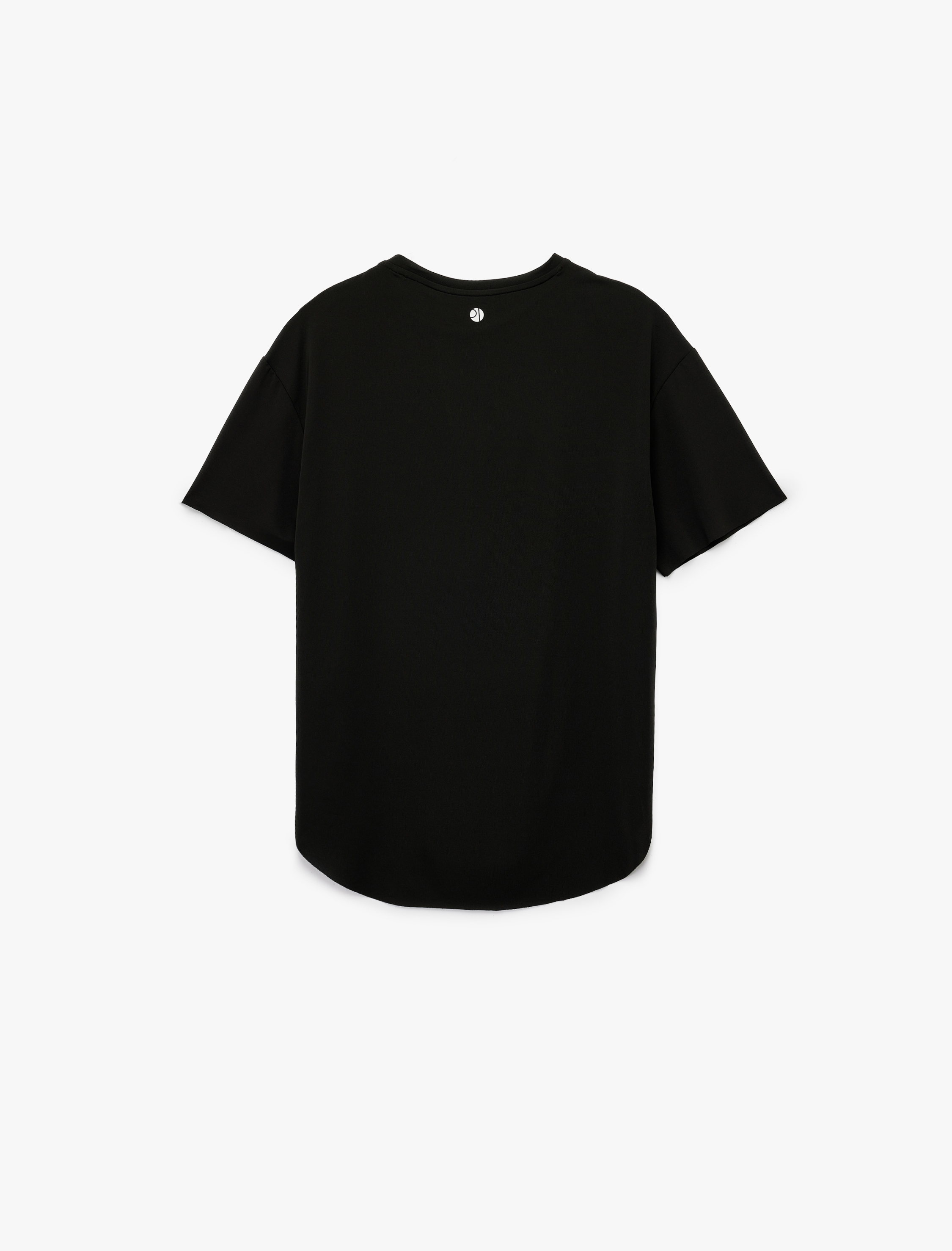   Kısa Kollu Bisiklet Yaka Basic Tişört