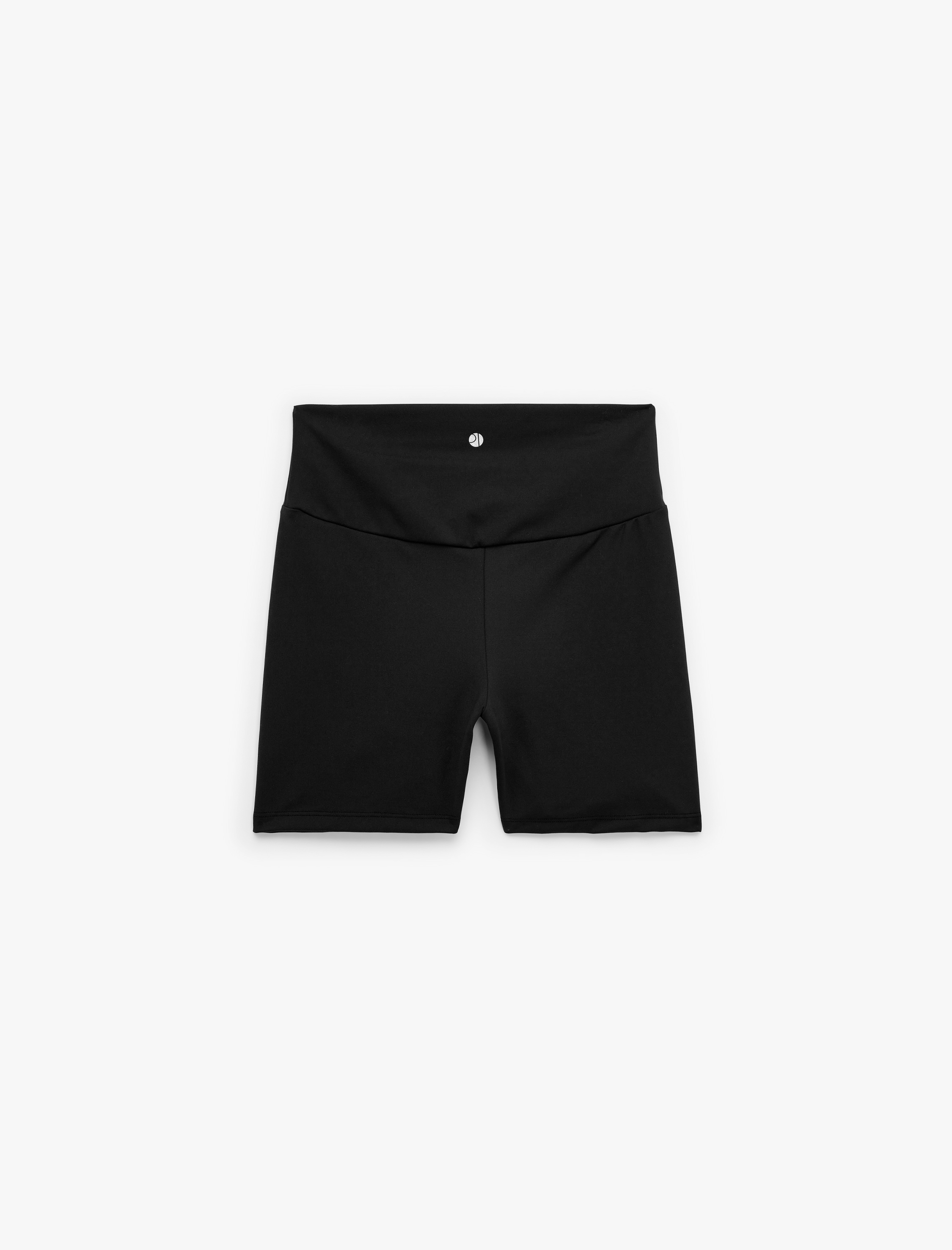   Yüksek Bel Slim Fit Biker Tayt