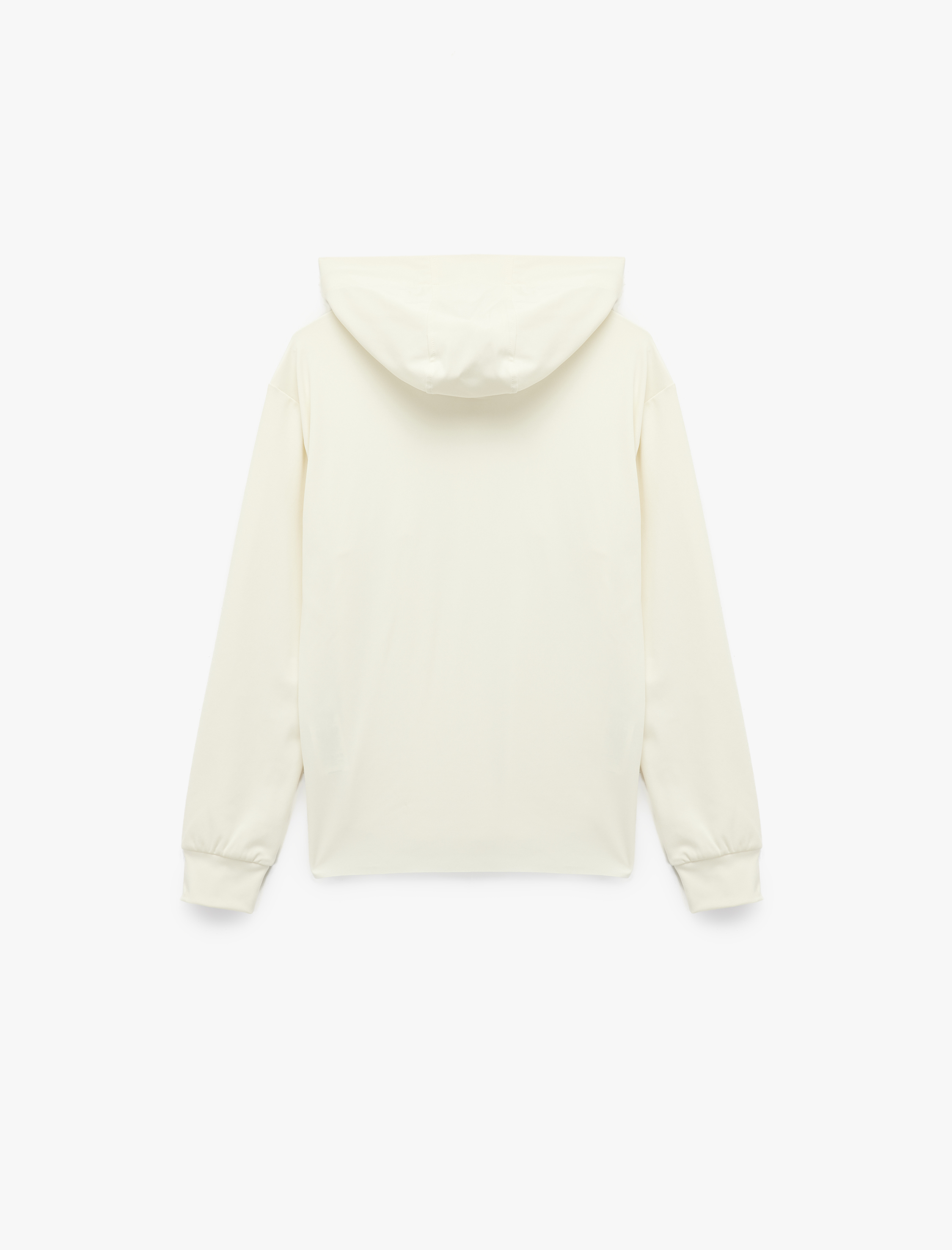   Yarım Fermuarlı Kapüşonlu Oversize Spor Sweatshirt