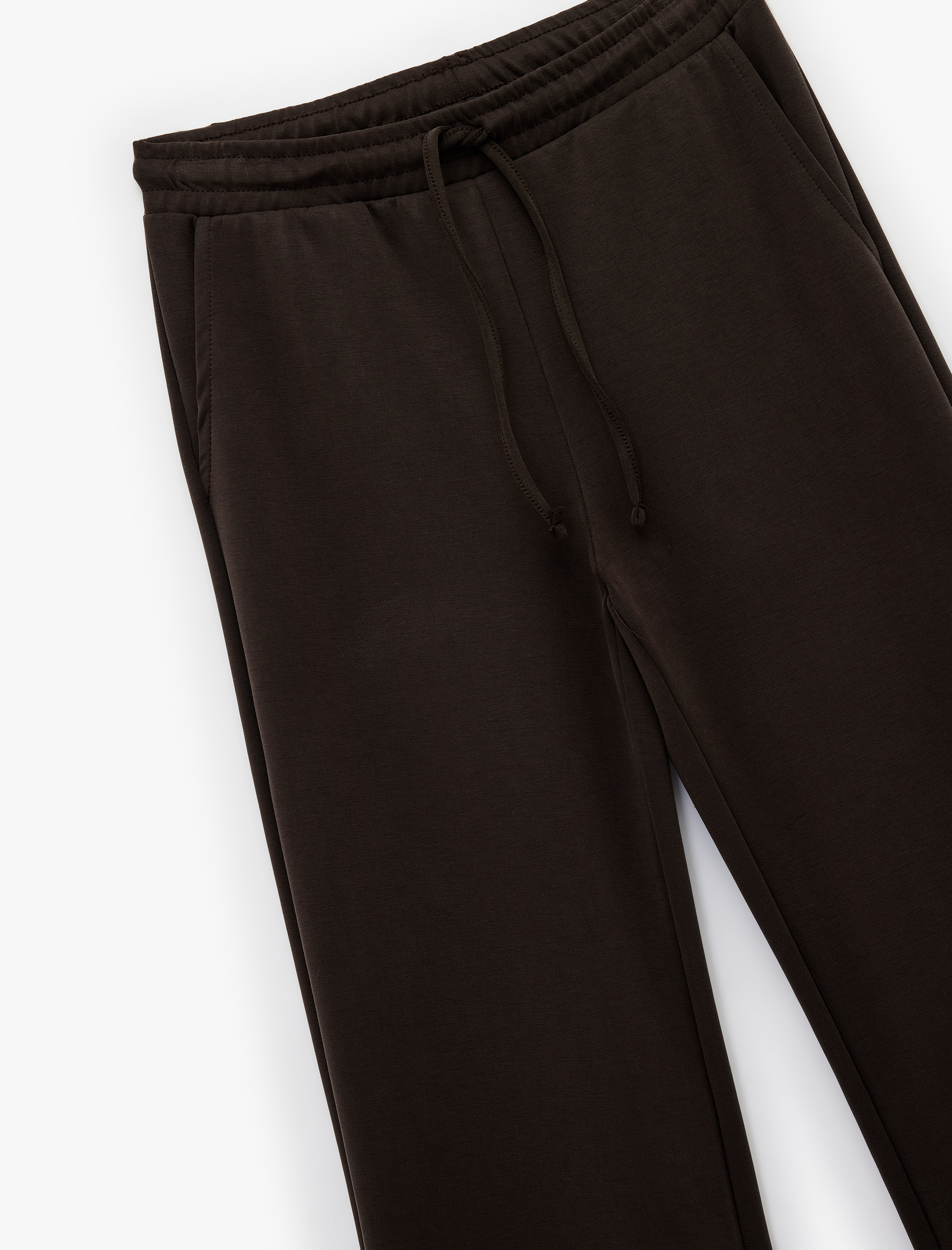   Yüksek Bel Geniş Paça Spor Eşofman Altı