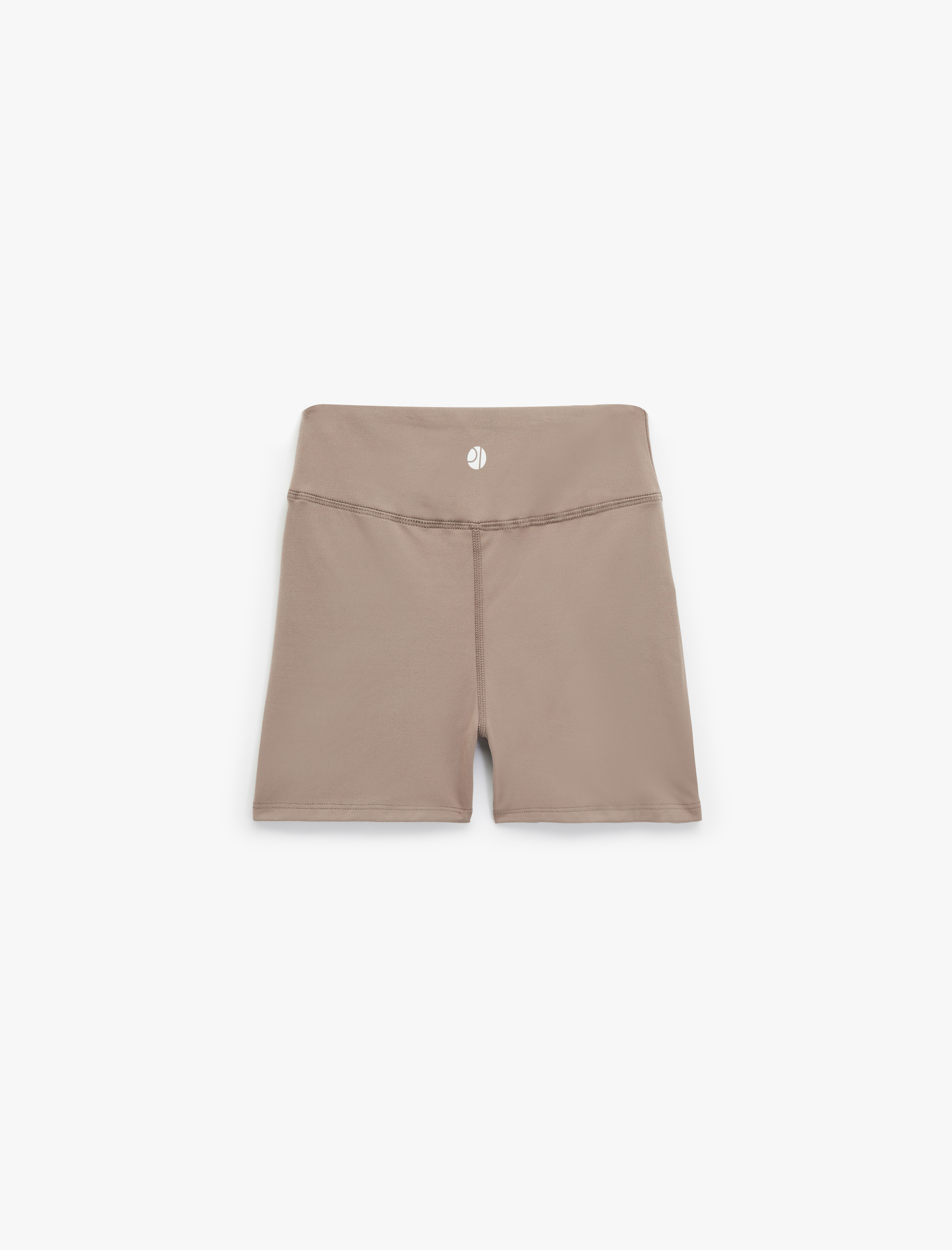   Dikiş Detaylı Yüksek Bel Biker Spor Tayt