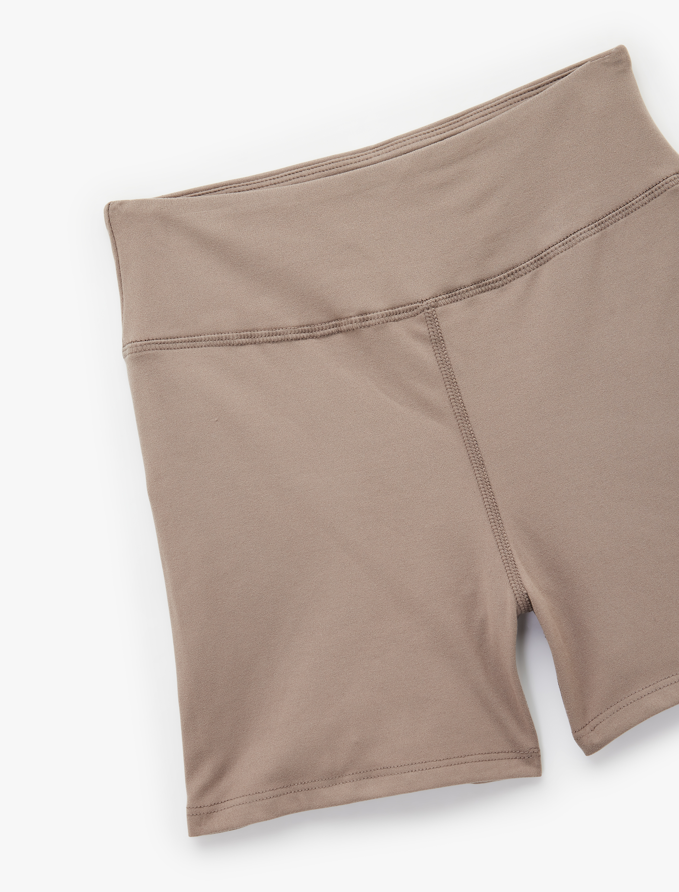   Dikiş Detaylı Yüksek Bel Biker Spor Tayt