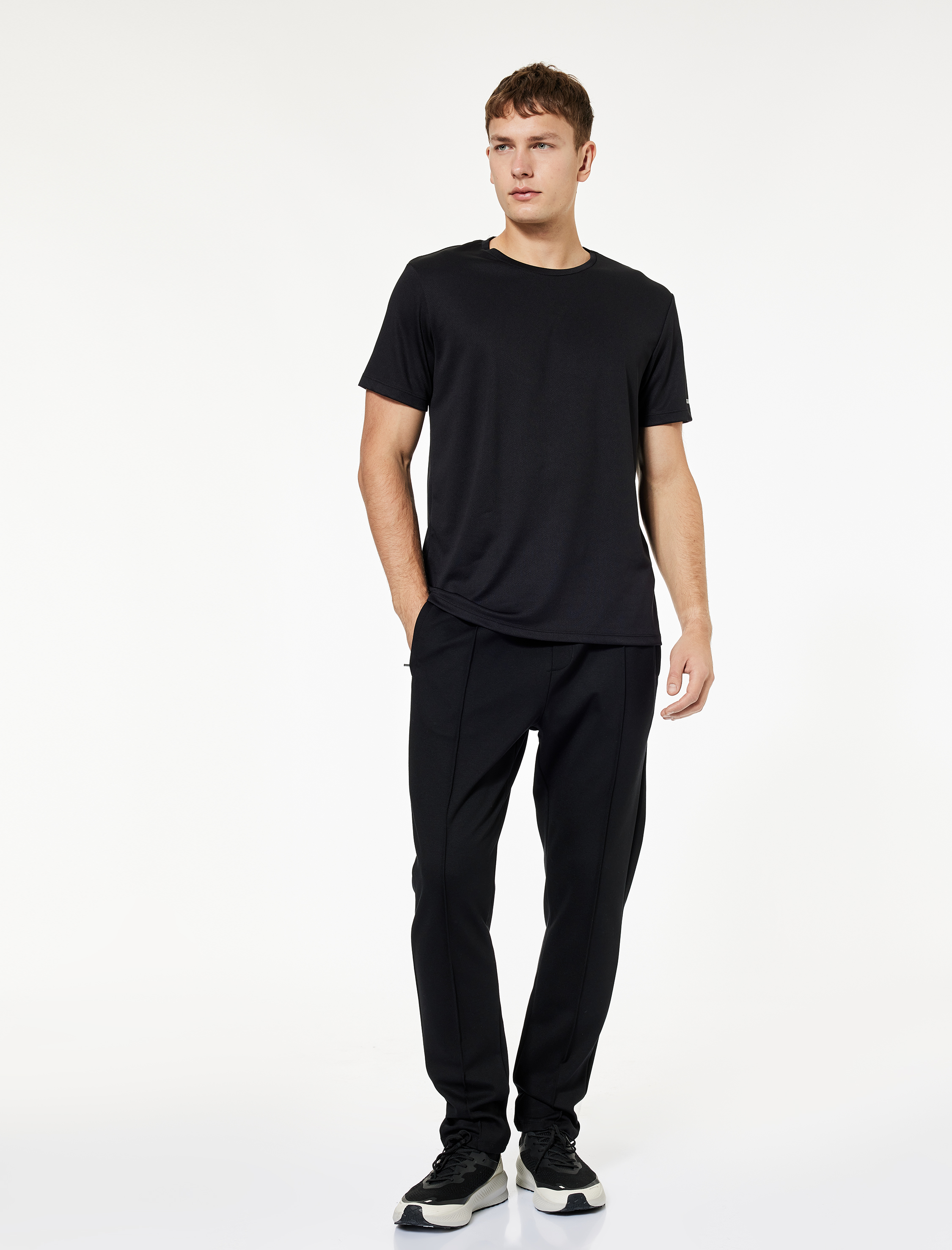   Viskon Cep Detaylı Beli Bağcıklı Spor Eşofman Altı