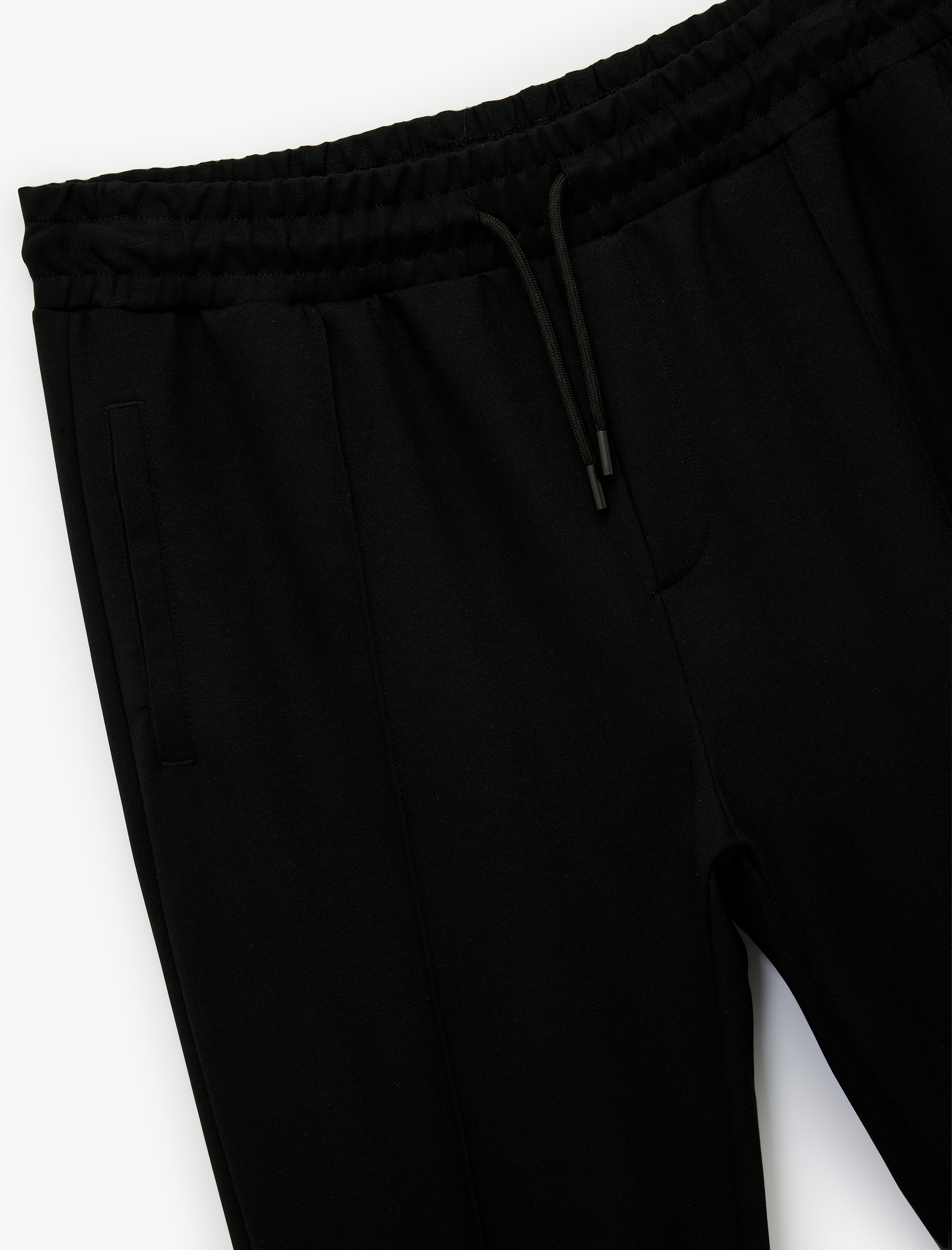   Viskon Cep Detaylı Beli Bağcıklı Spor Eşofman Altı