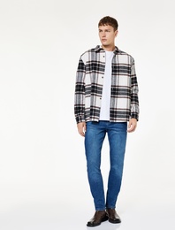 Pamuklu Normal Bel Slim Fit Jean Pantolon - Brad Jean