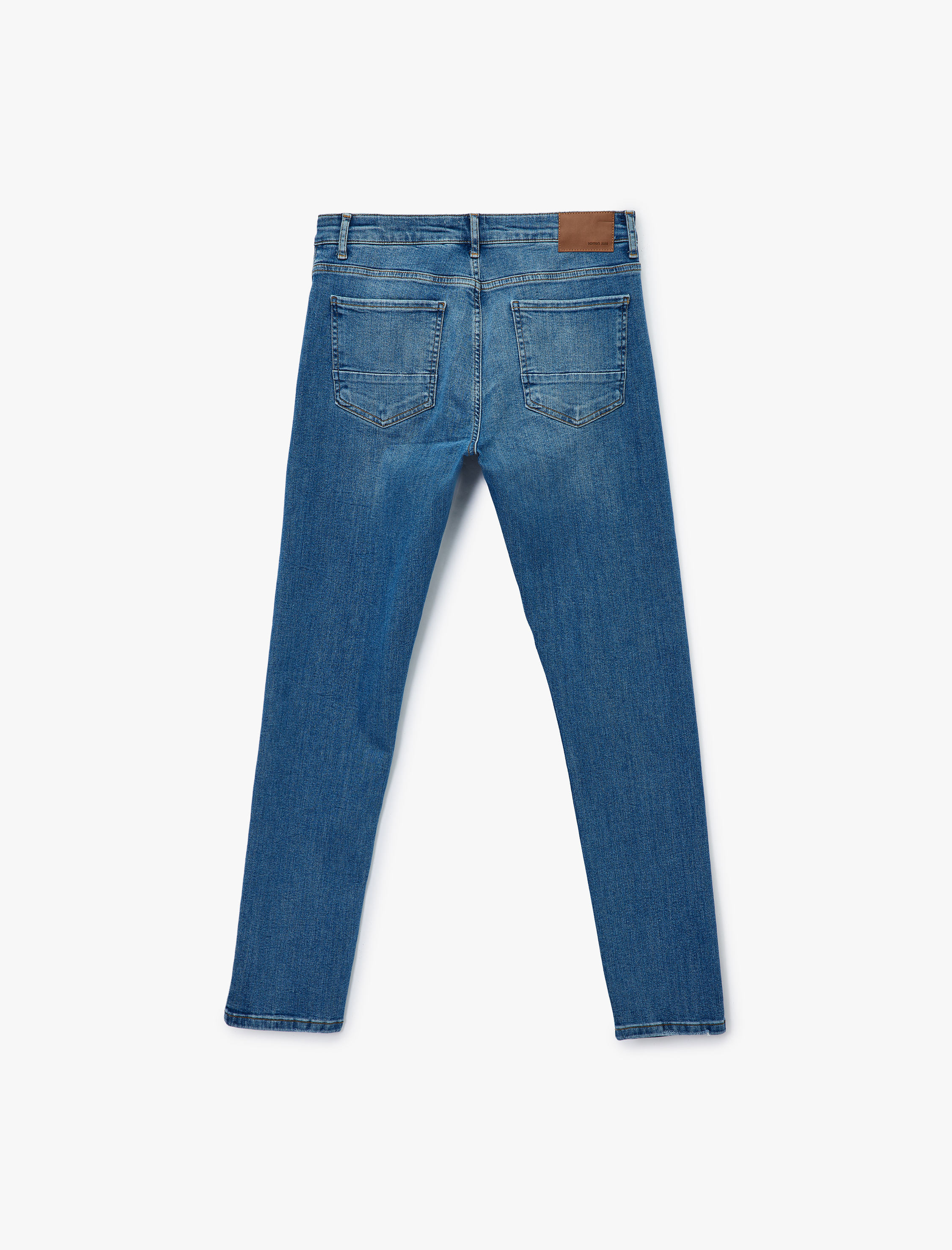   Pamuklu Normal Bel Slim Fit Jean Pantolon - Brad Jean