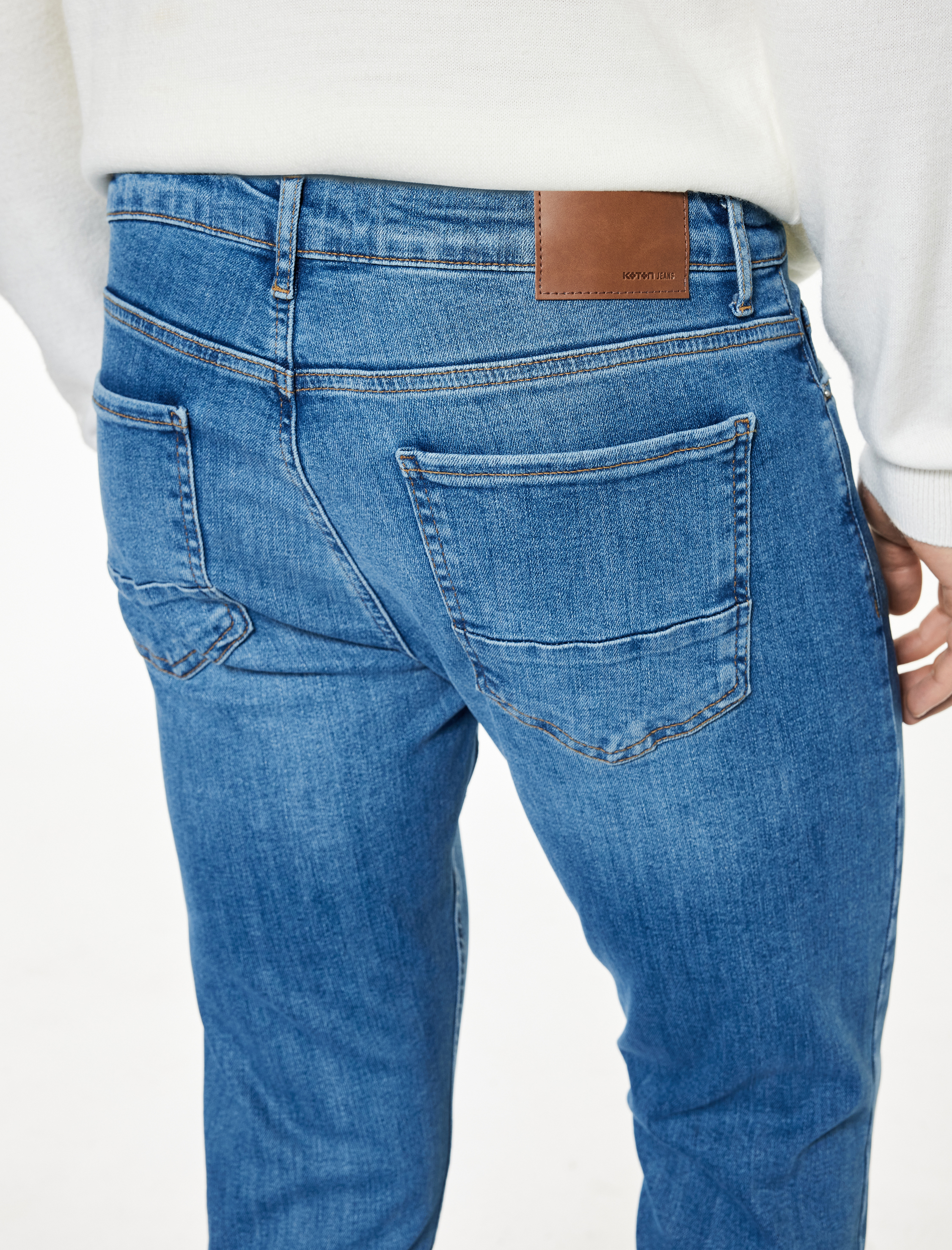   Normal Bel Pamuklu Skinny Fit Jean Pantolon - Michael Jean