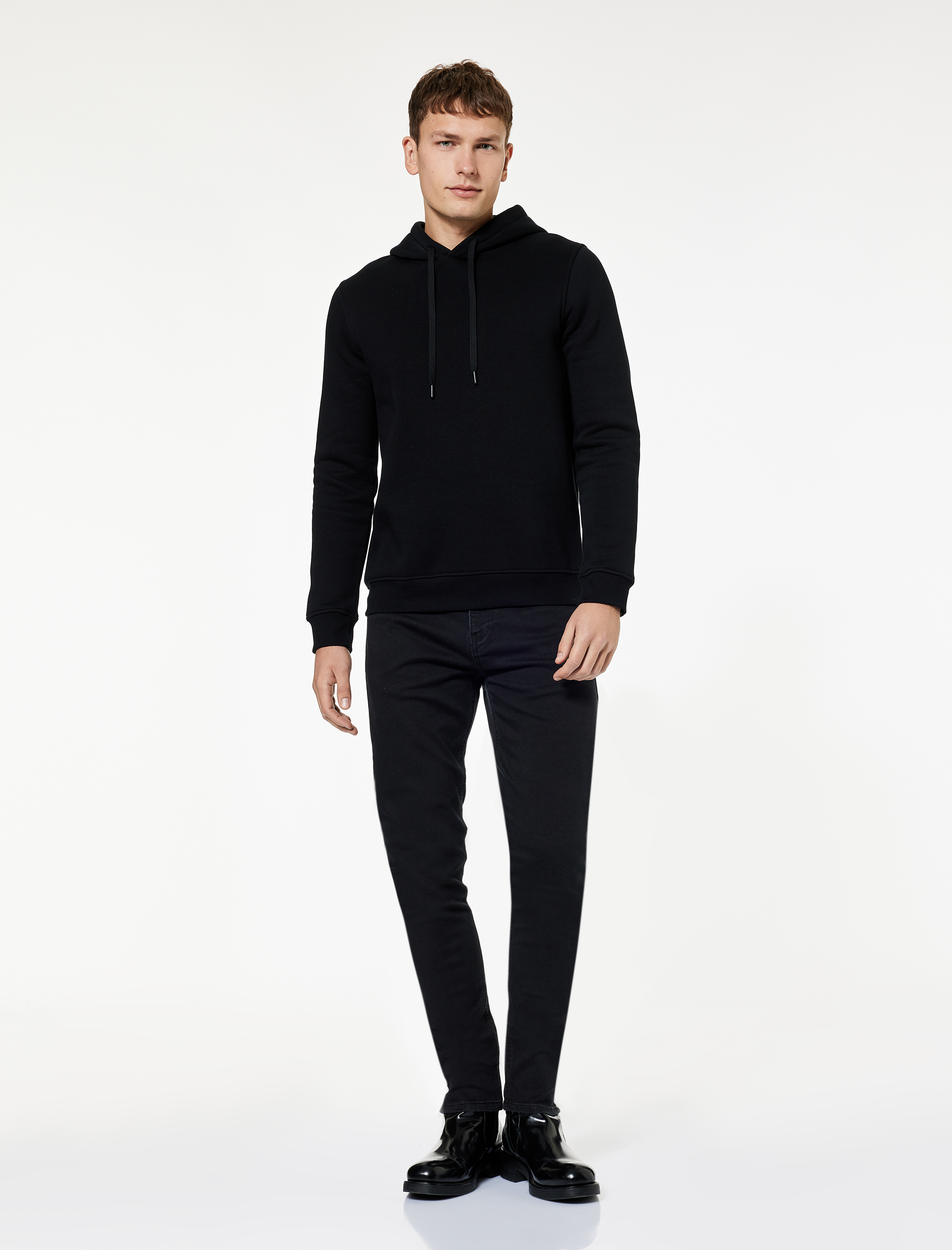   Düğmeli Normal Bel Slim Fit Jean Pantolon - Brad Jean