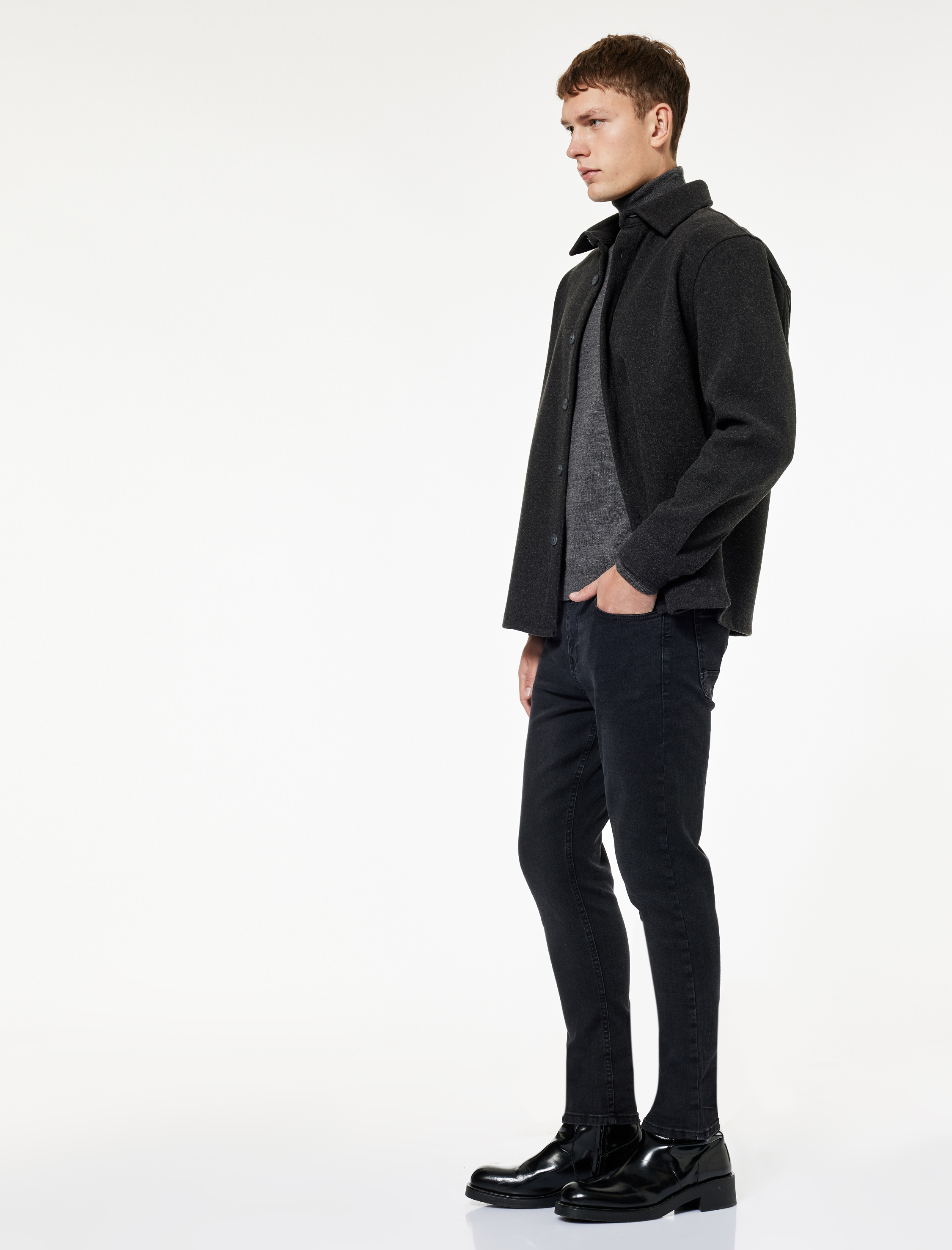   Pamuklu Normal Bel Skinny Fit Jean Pantolon - Michael Jean